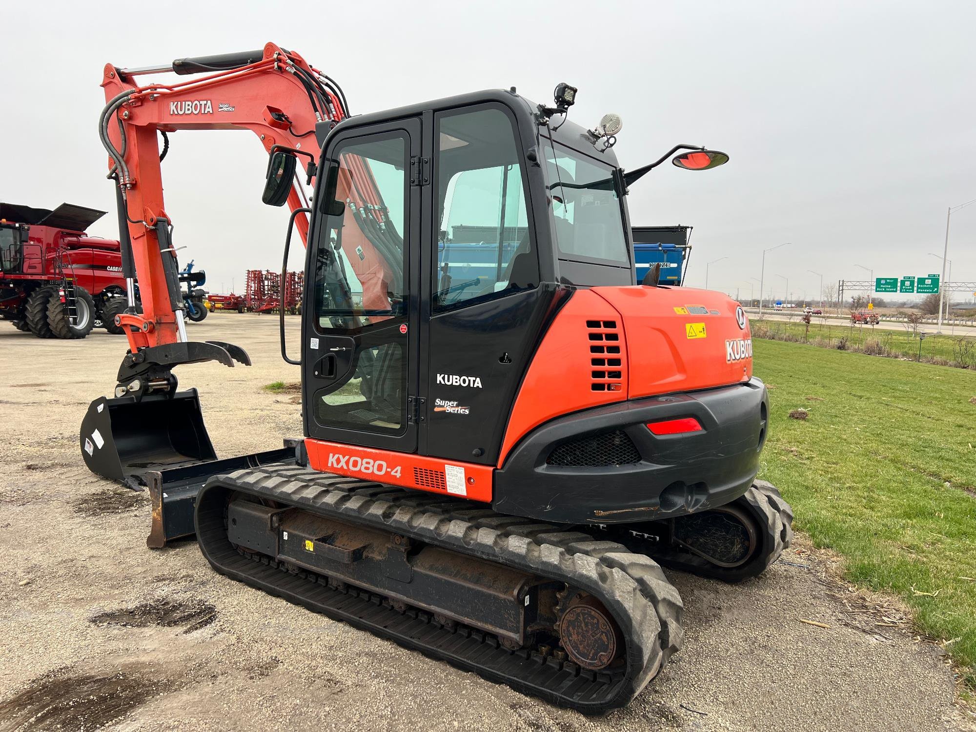 gallery 2018 Kubota KX080-4 Mini Excavator