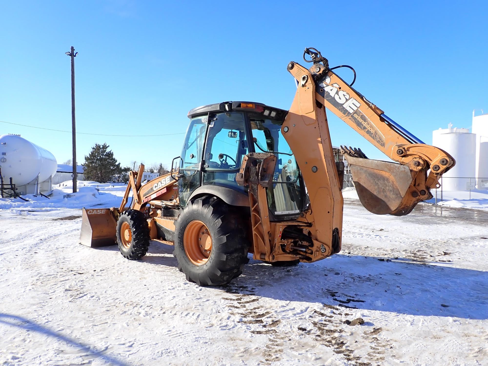 gallery 2011 Case 580 Super N WT 4x4 Backhoe WExtendahoe