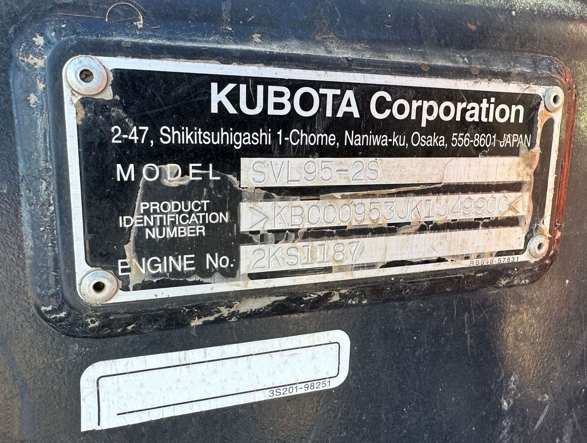 gallery 2019 Kubota SVL95-2S tracked skid steer loader