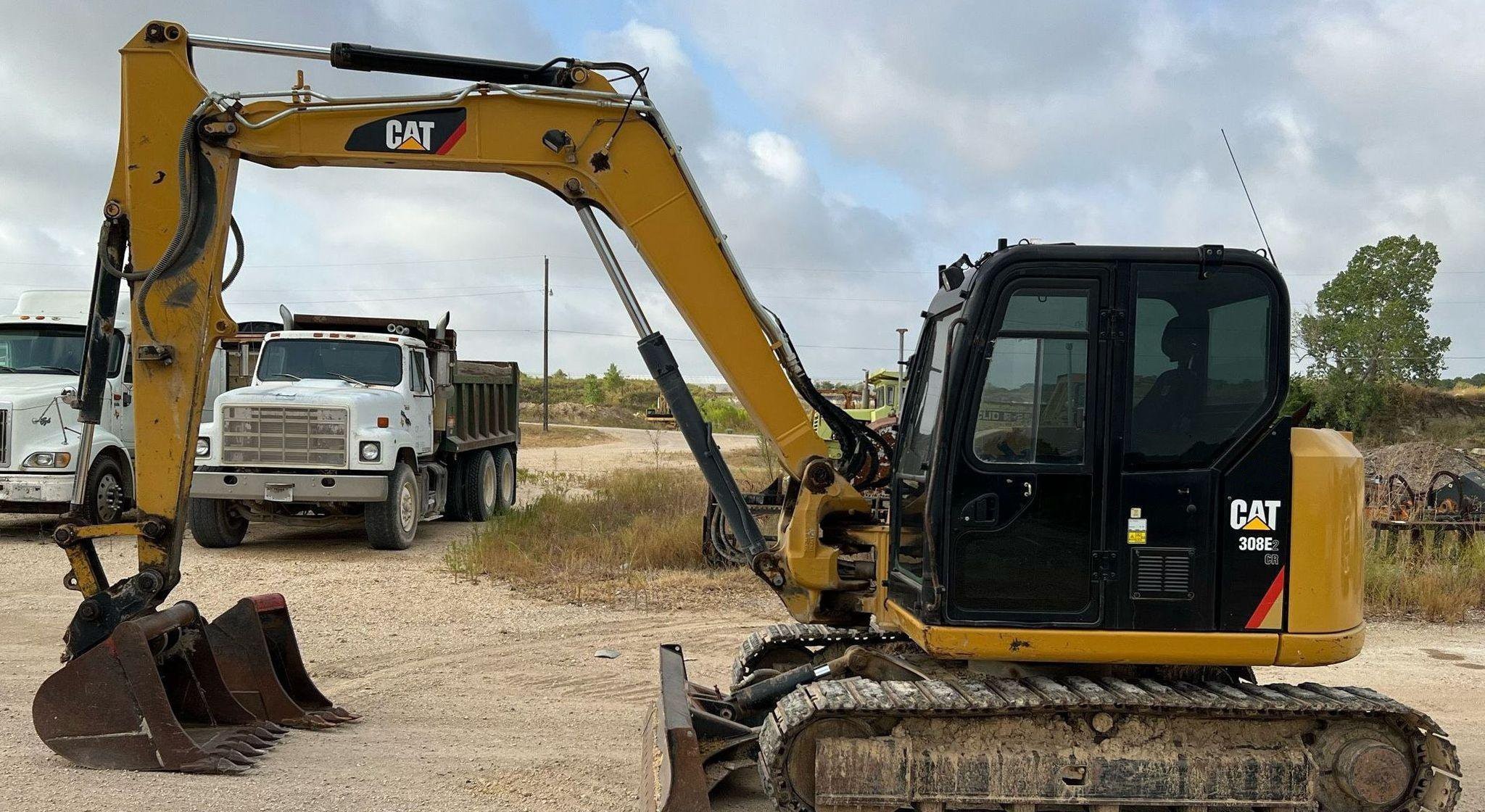 gallery 2016 Caterpillar 308E2 CR mini excavator