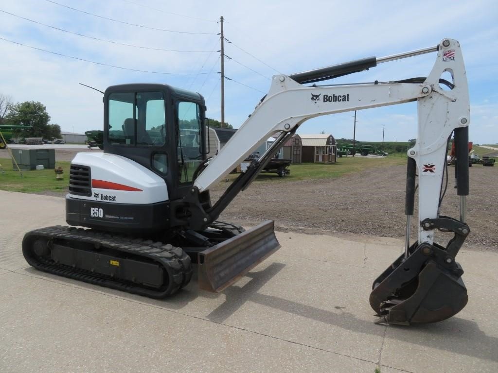 gallery 2018 Bobcat E50 T4 Compact Excavator