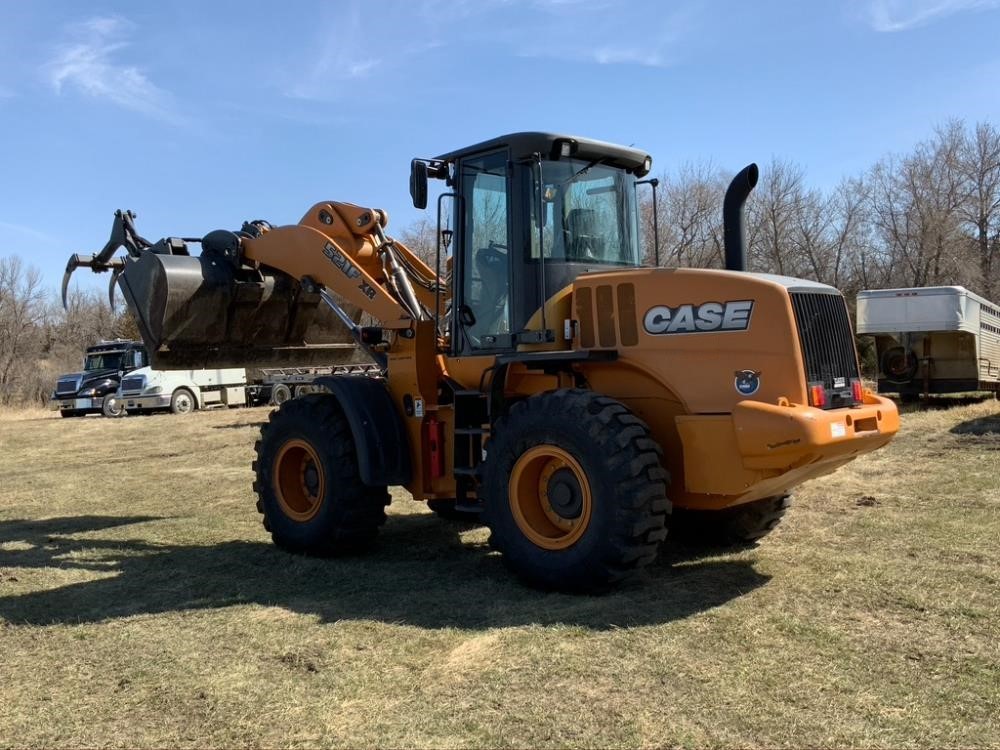 gallery 2015 Case 521F XR Wheel Loader W2.5yd Bucket & Grab-Tech Grapple