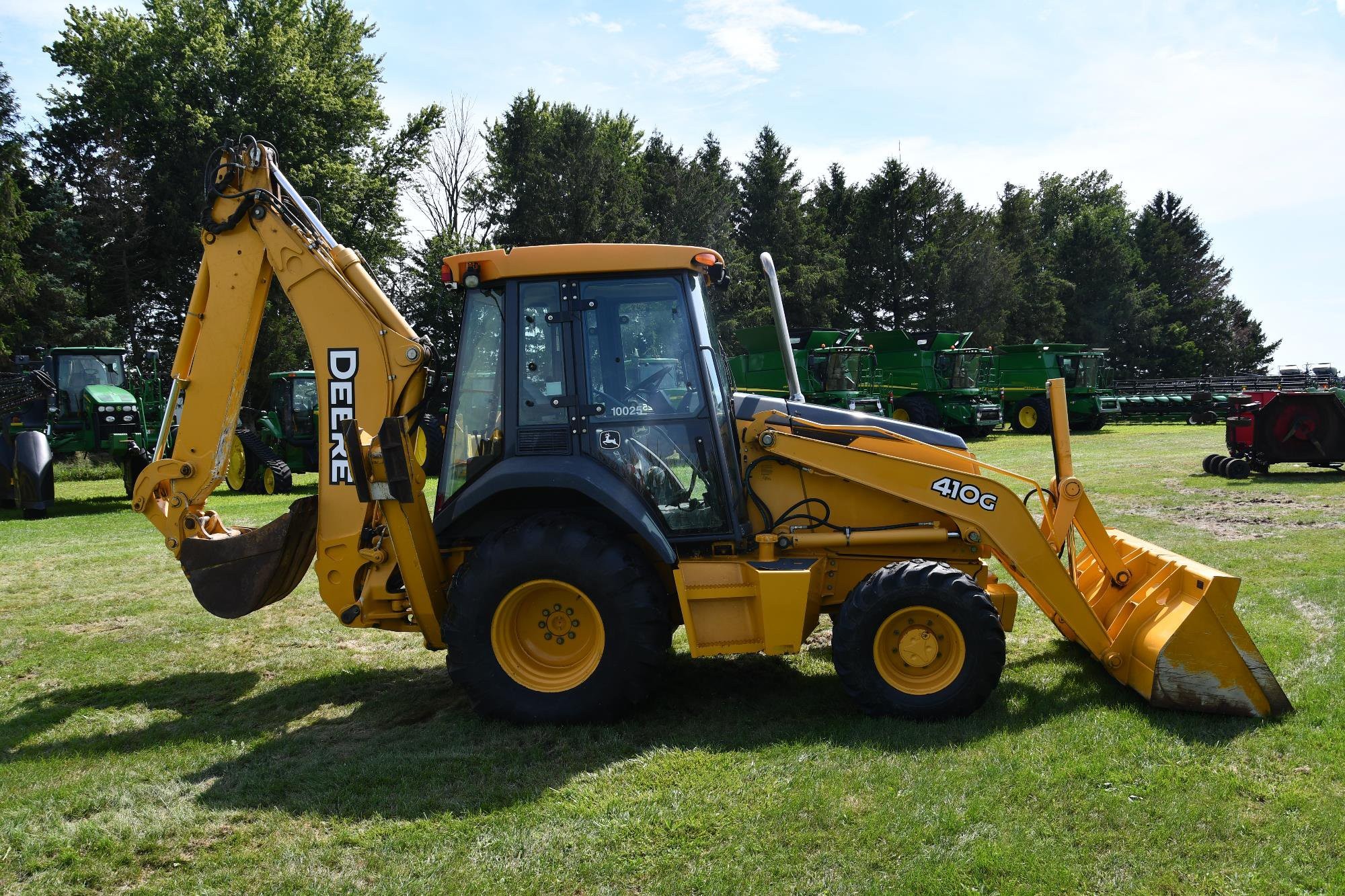gallery 2007 John Deere 410G 4x4 Loader Backhoe W/Extendahoe