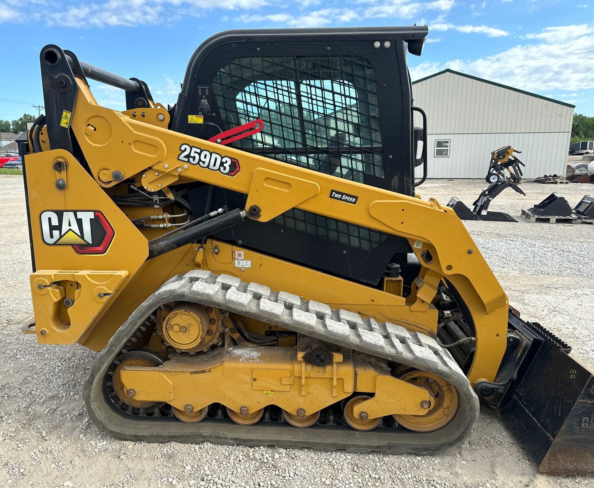 gallery 2019 Caterpillar 259D3 tracked skid steer loader