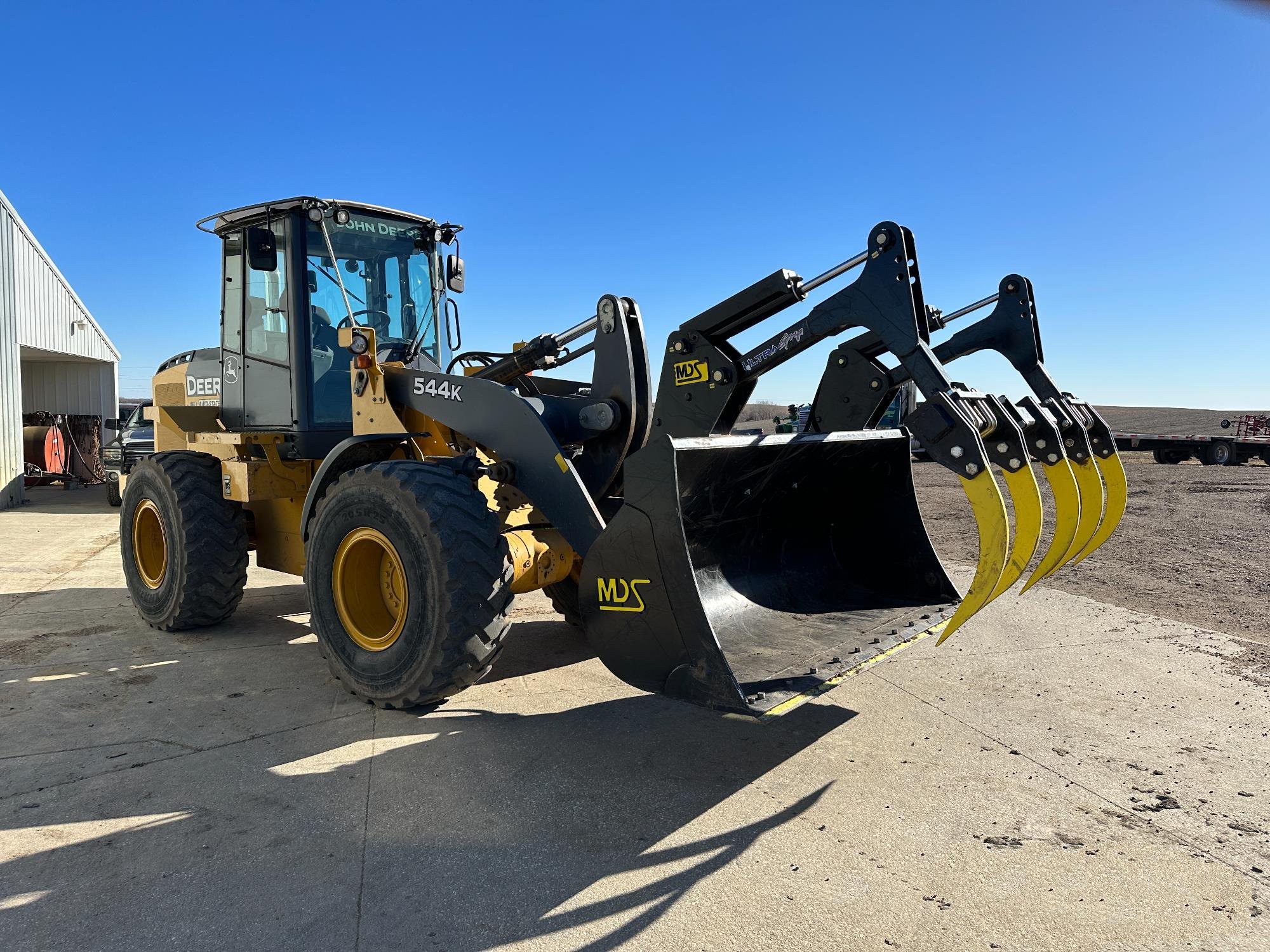 gallery 2015 John Deere 544K Wheel Loader WGrapple