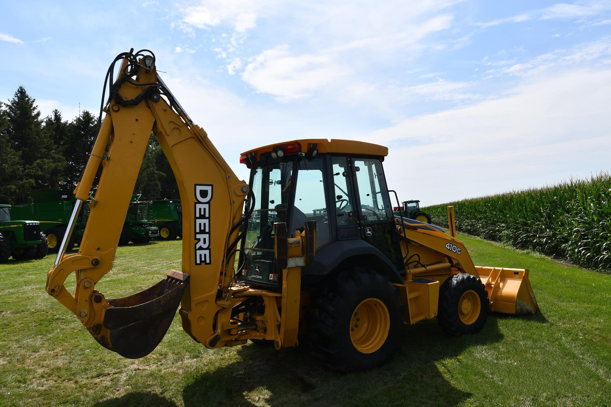 gallery 2007 John Deere 410G 4x4 Loader Backhoe W/Extendahoe