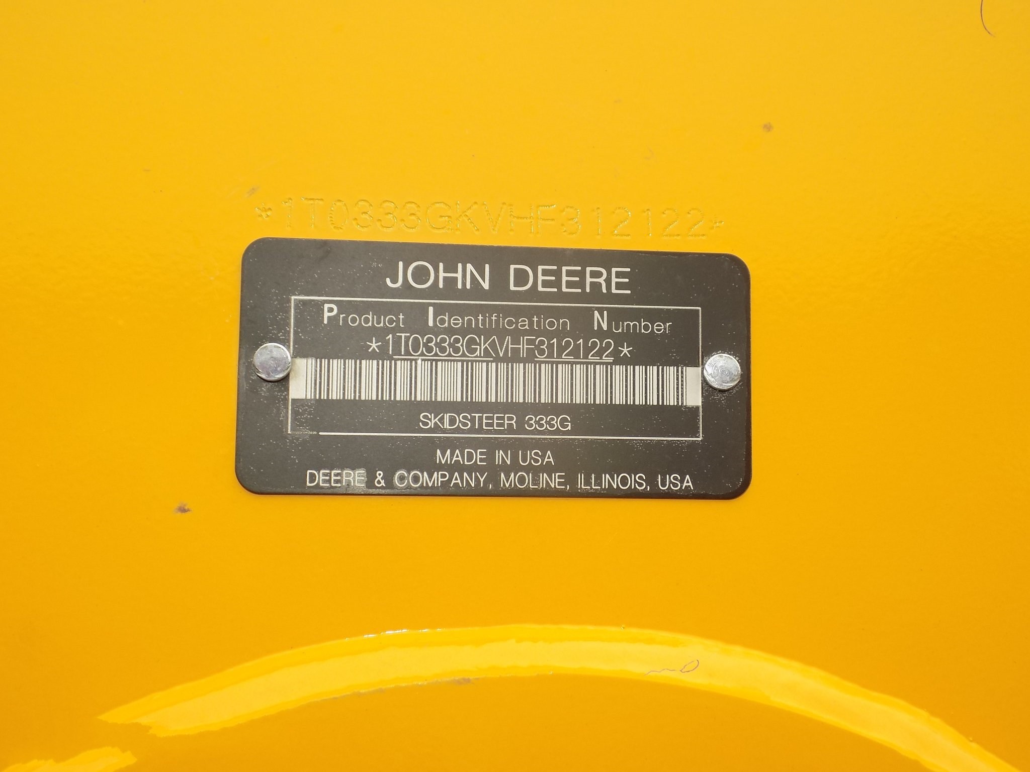 gallery 2019 John Deere 333G tracked skid steer loader1