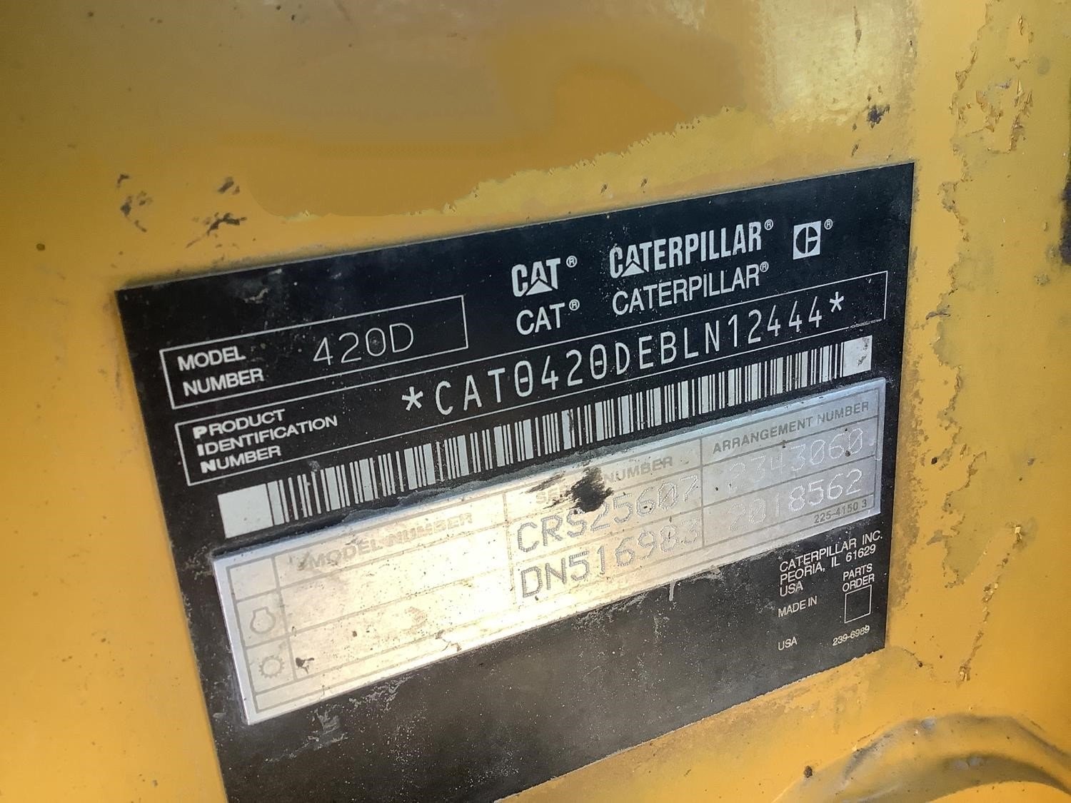 gallery 2005 Caterpillar 420D 4x4 Loader Backhoe W4-IN-1 Bucket & Extend