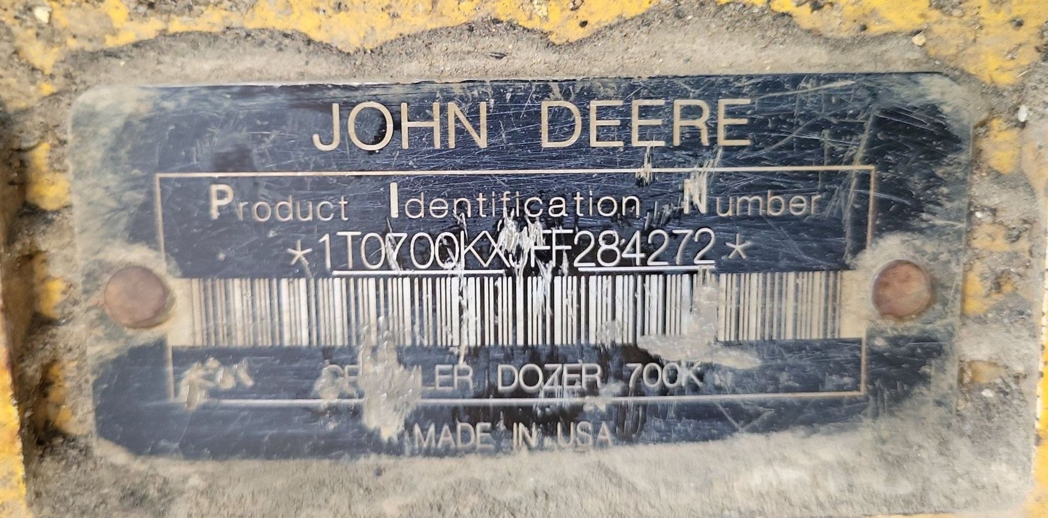 gallery 2015 John Deere 700K LGP dozer