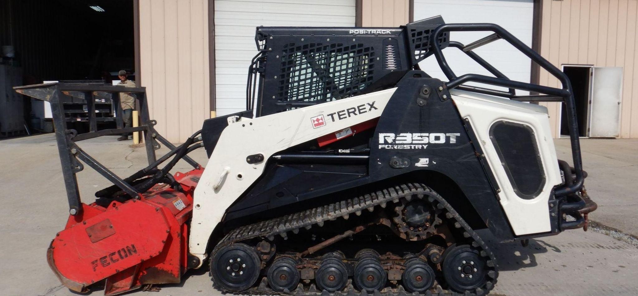 gallery 2016 Terex R350T Forestry  tracked skid steer loader