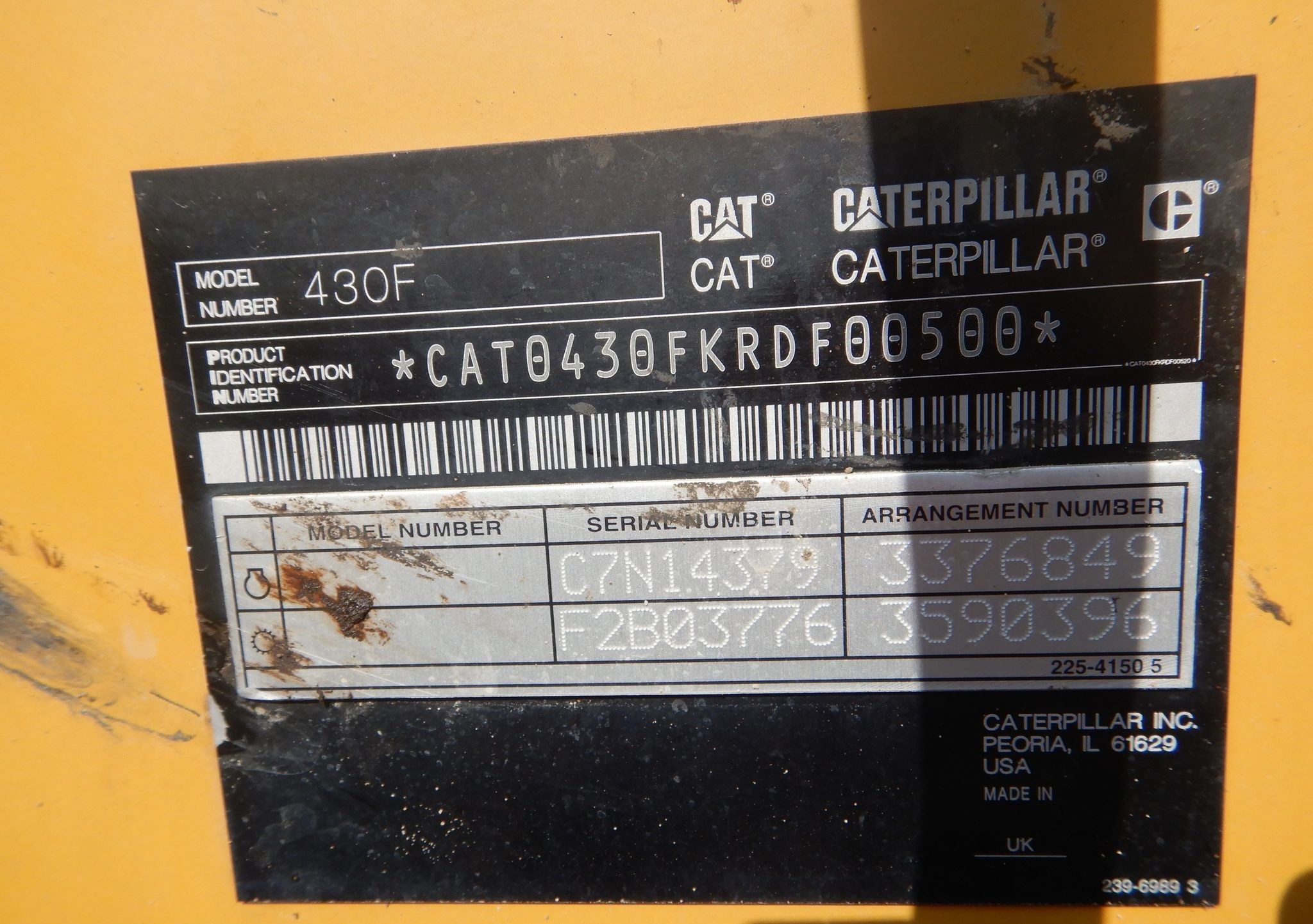 gallery 2014 Caterpillar 430F backhoe