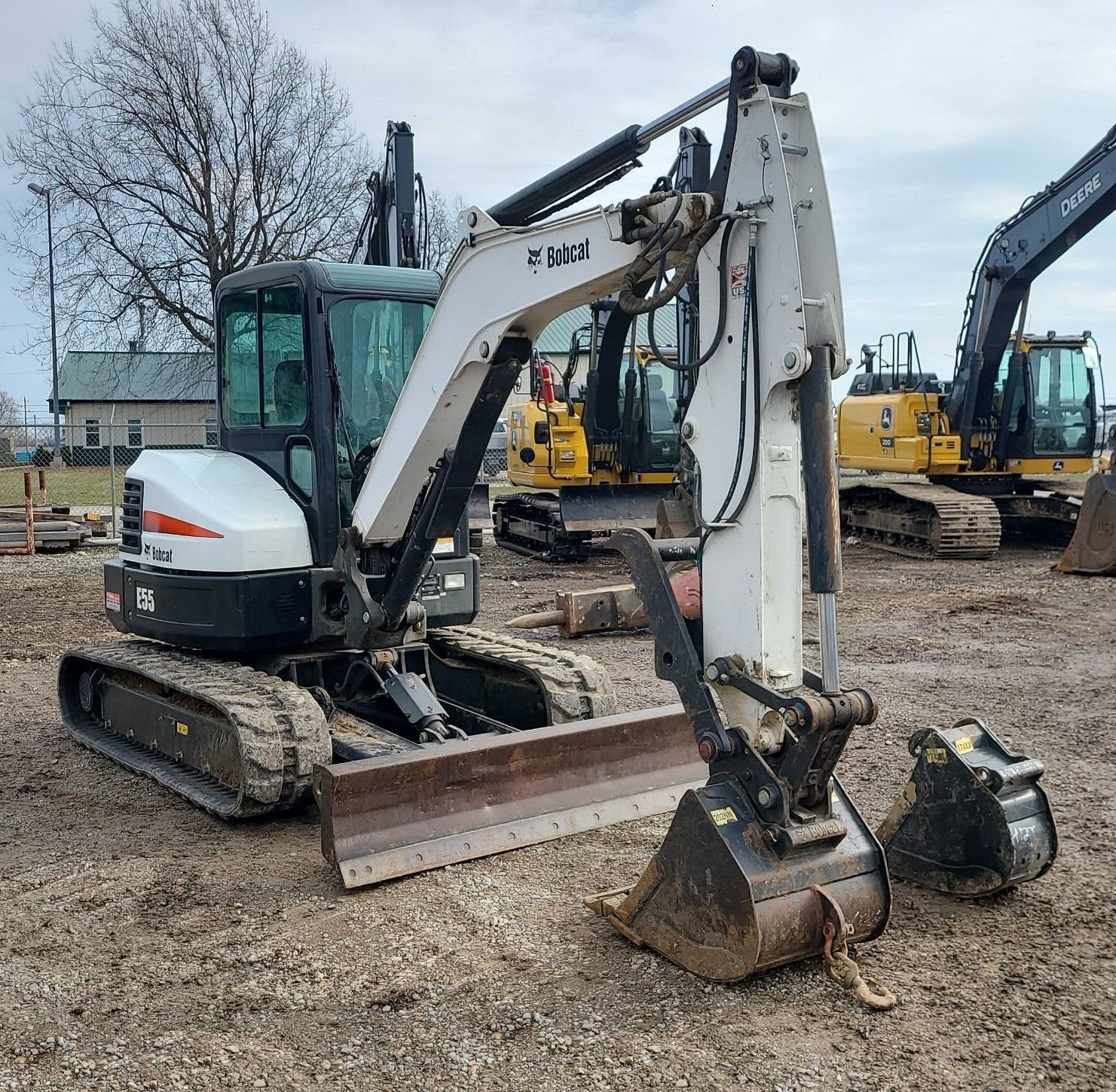 gallery 2019 Bobcat E55 mini excavator