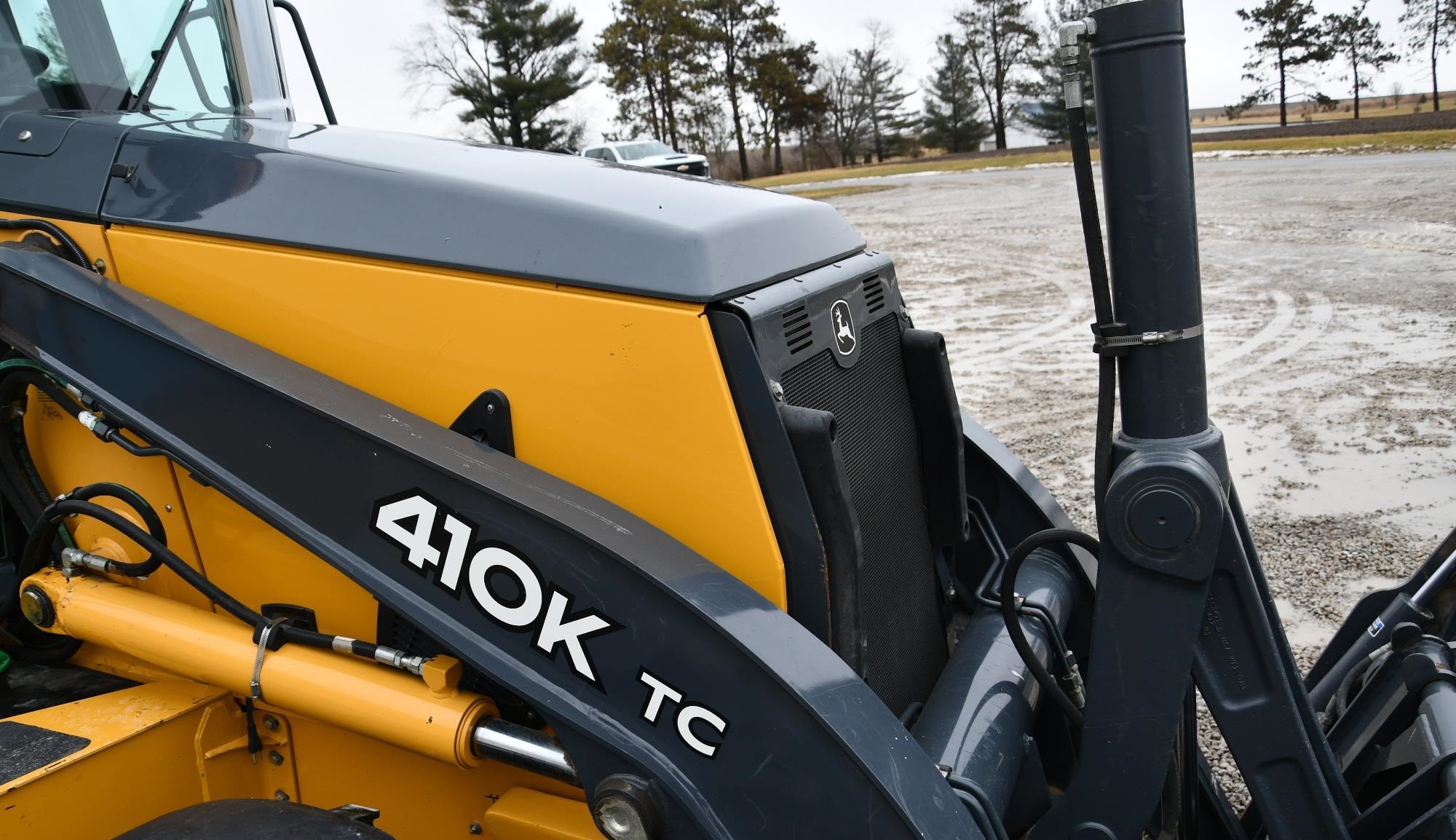 gallery 2012 John Deere 410K TC 4x4 Loader Backhoe W4-IN-1 Bucket & Extendahoe