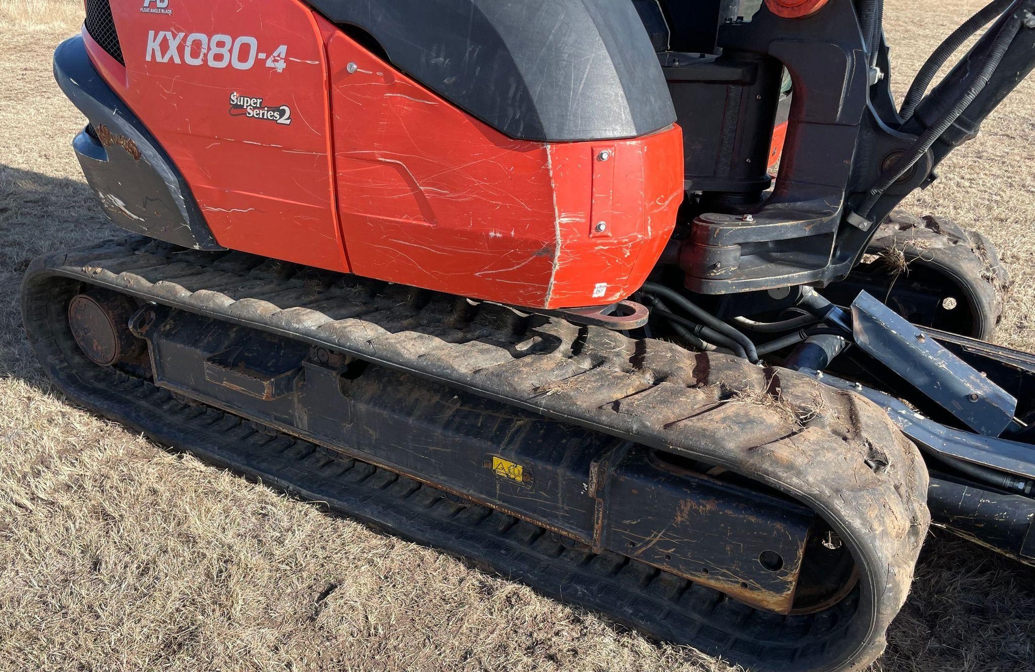 gallery 2020 Kubota KX080-4S2 mini excavator