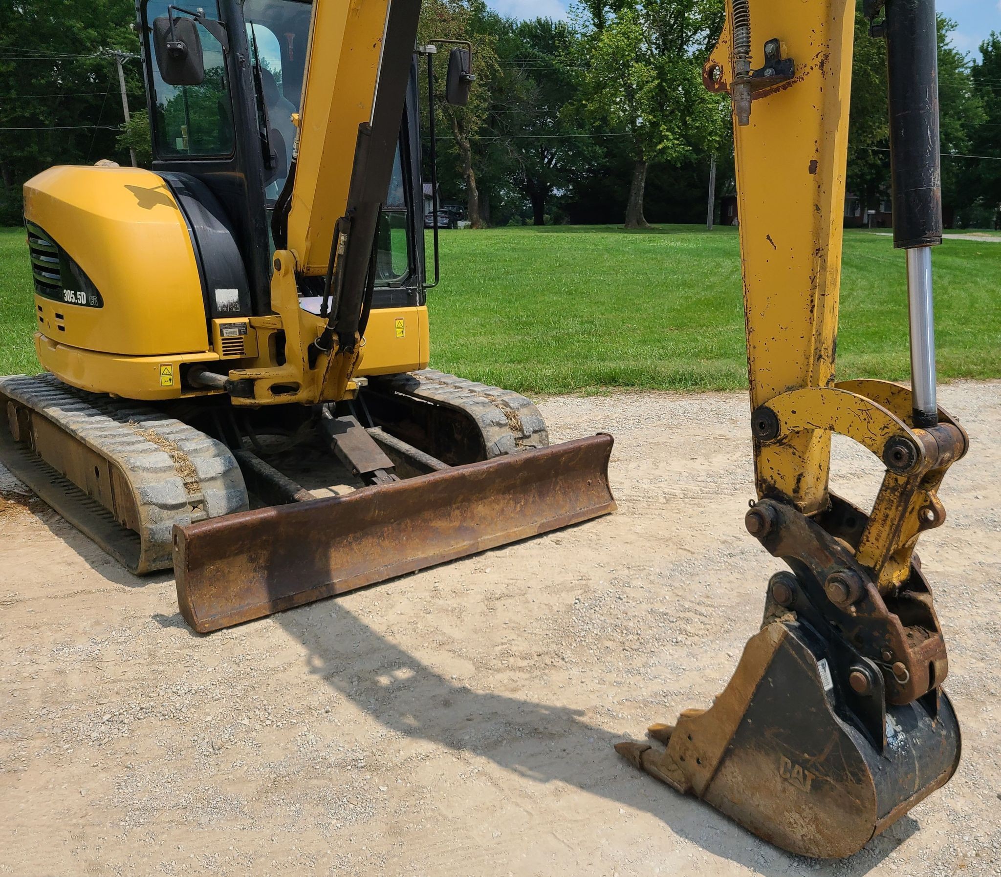 gallery 2011 Caterpillar 305.5D CR mini excavator