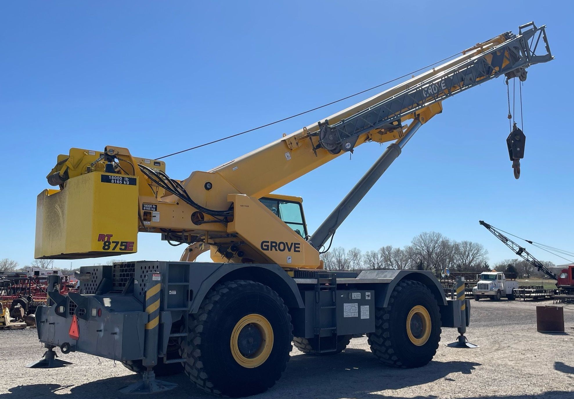 gallery 2007 Grove RT875E crane