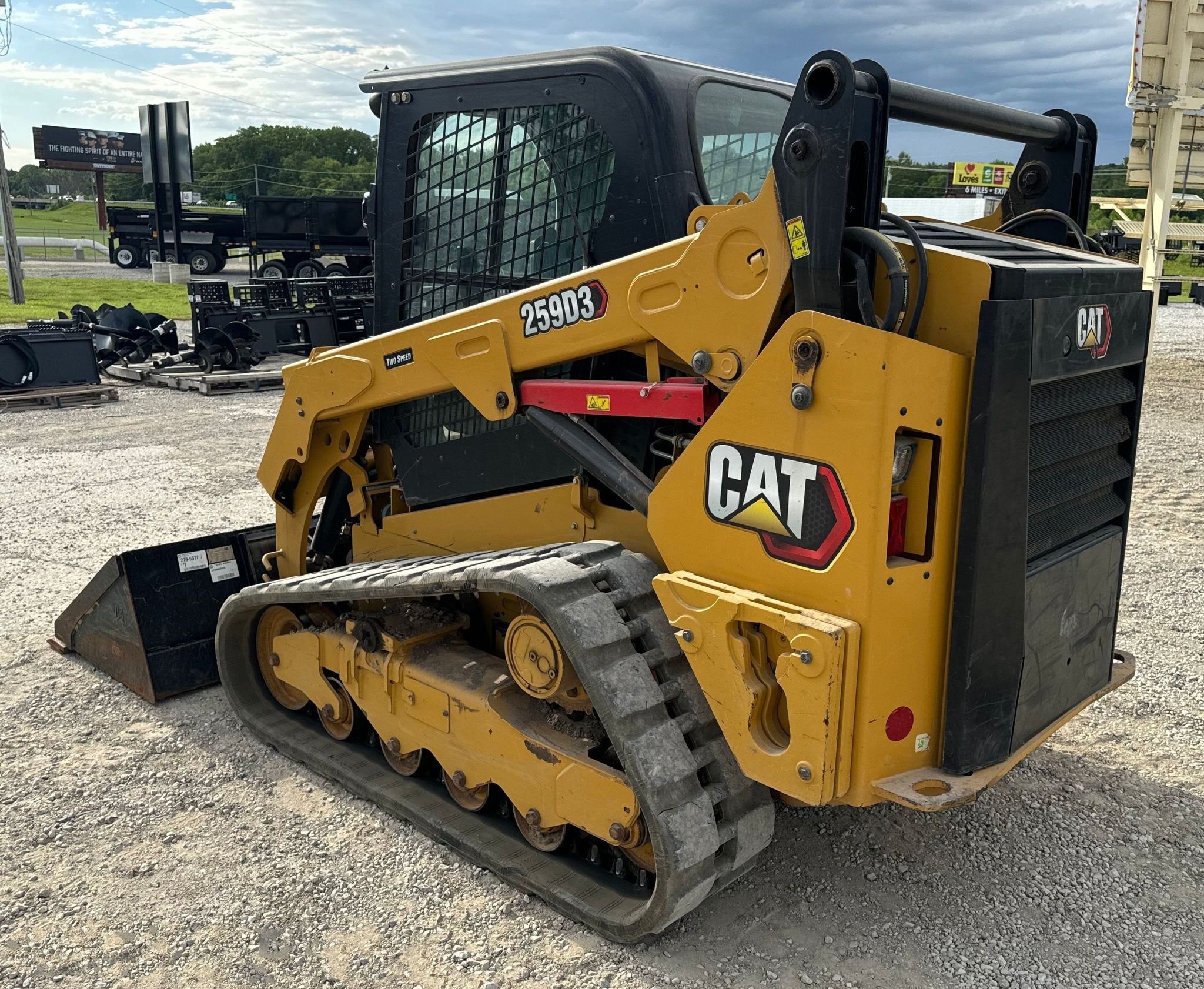 gallery 2019 Caterpillar 259D3 tracked skid steer loader