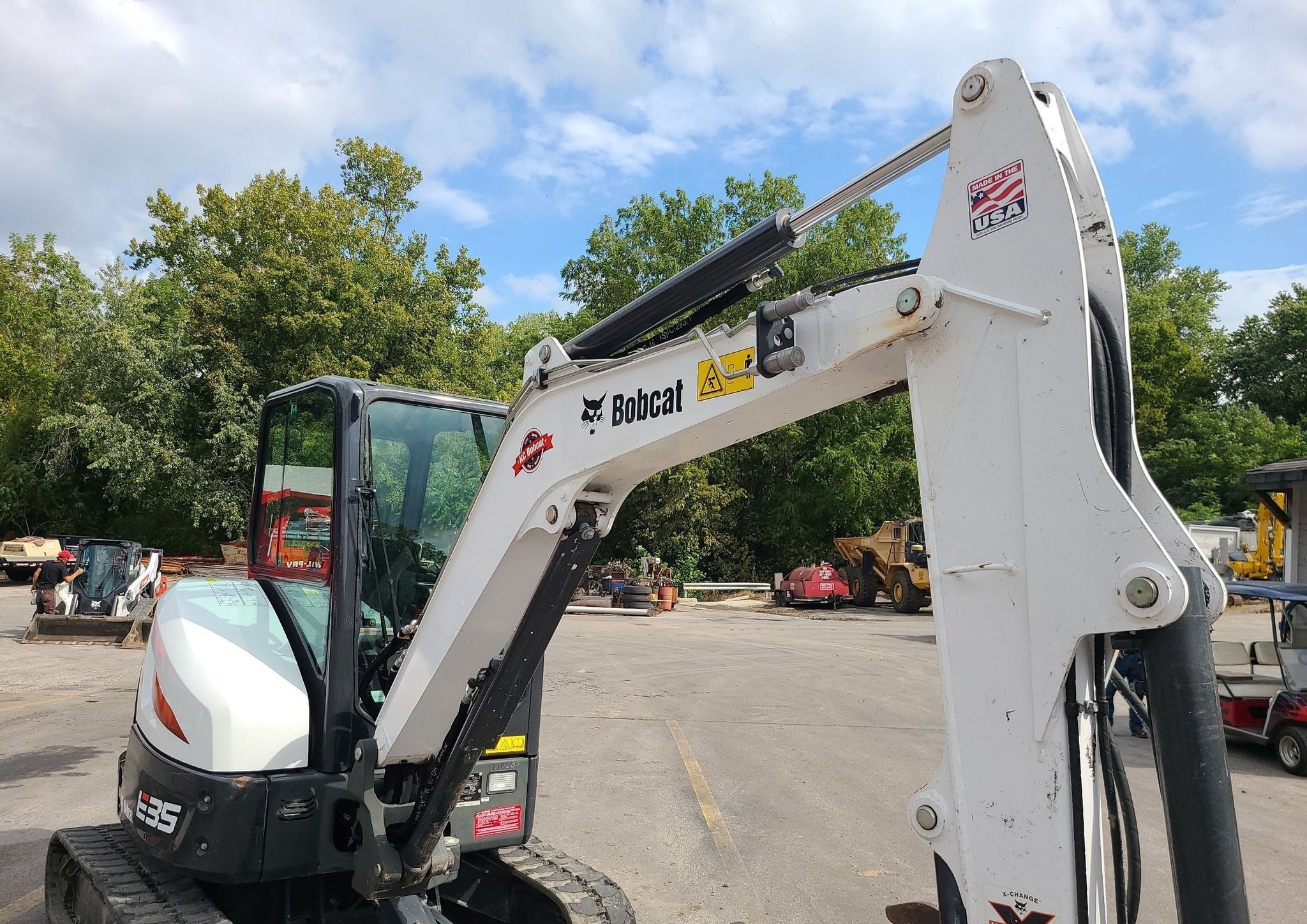 gallery 2020 Bobcat E35i mini excavator