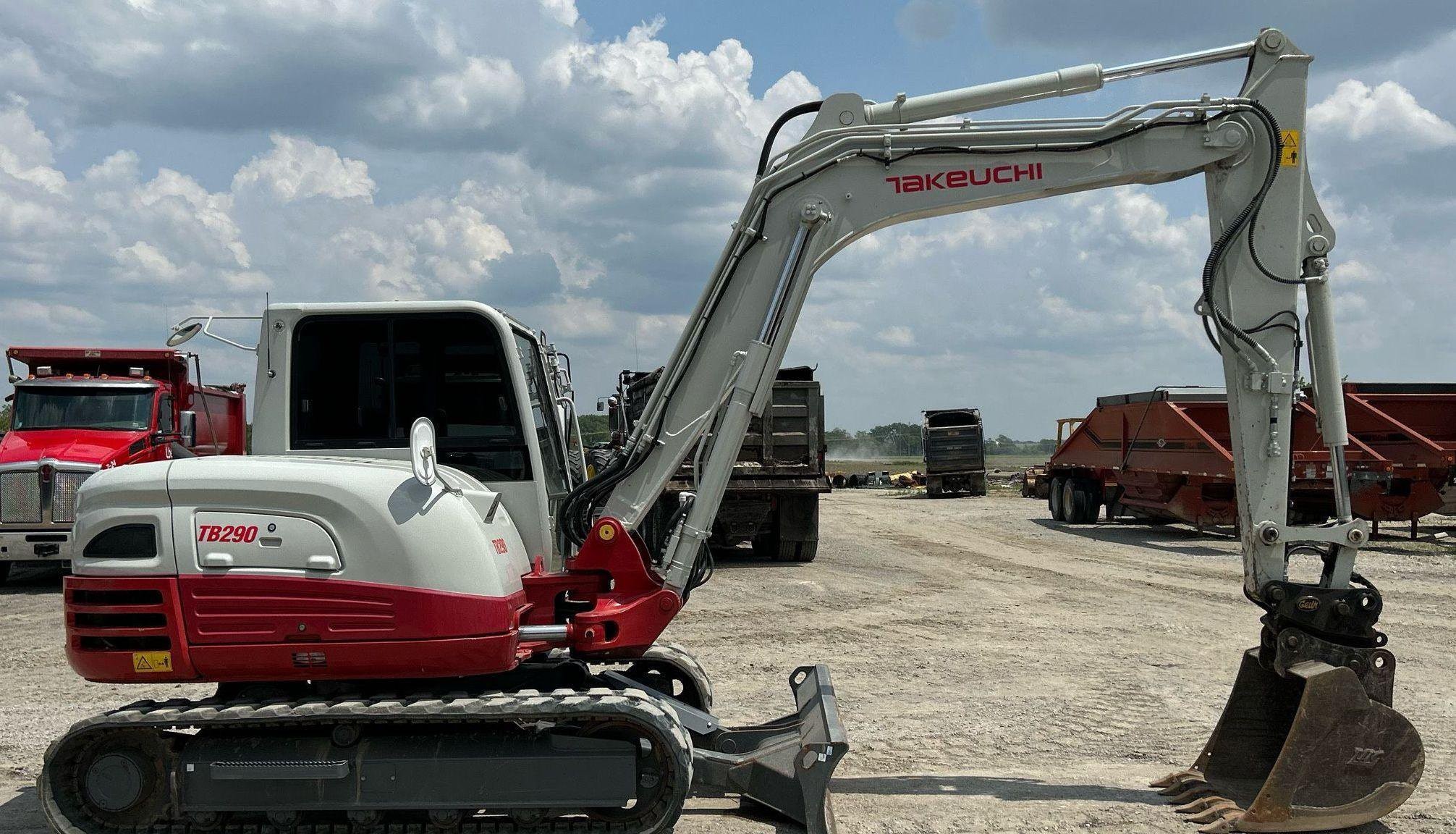 gallery 2020 Takeuchi TB290 mini excavator