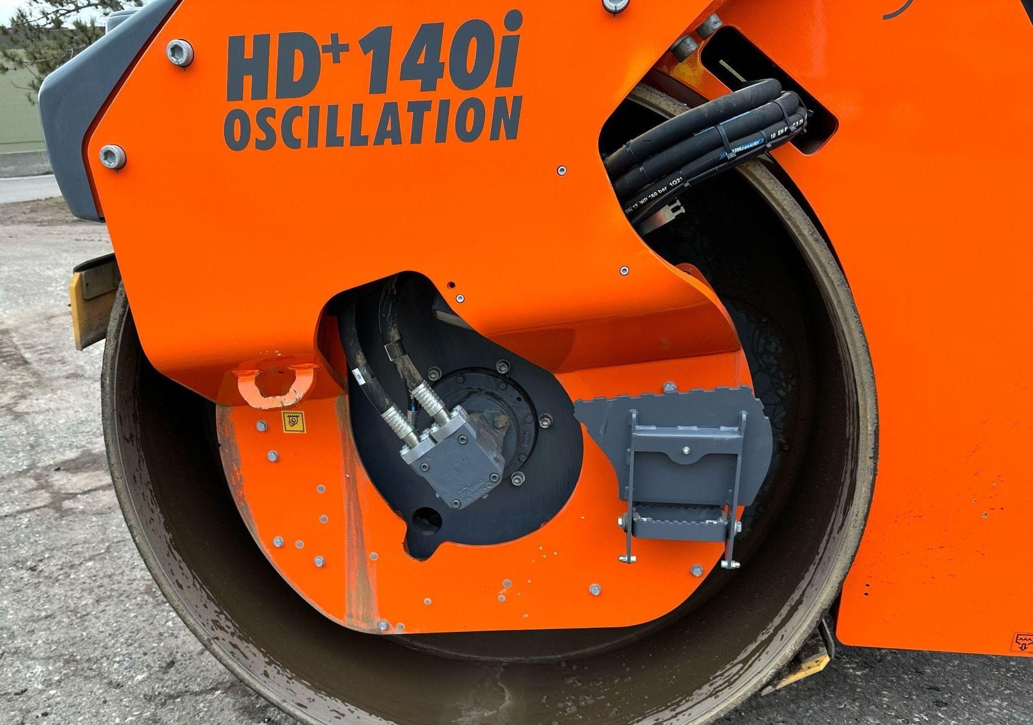 gallery 2021 Hamm HD 140i double drum vibratory roller
