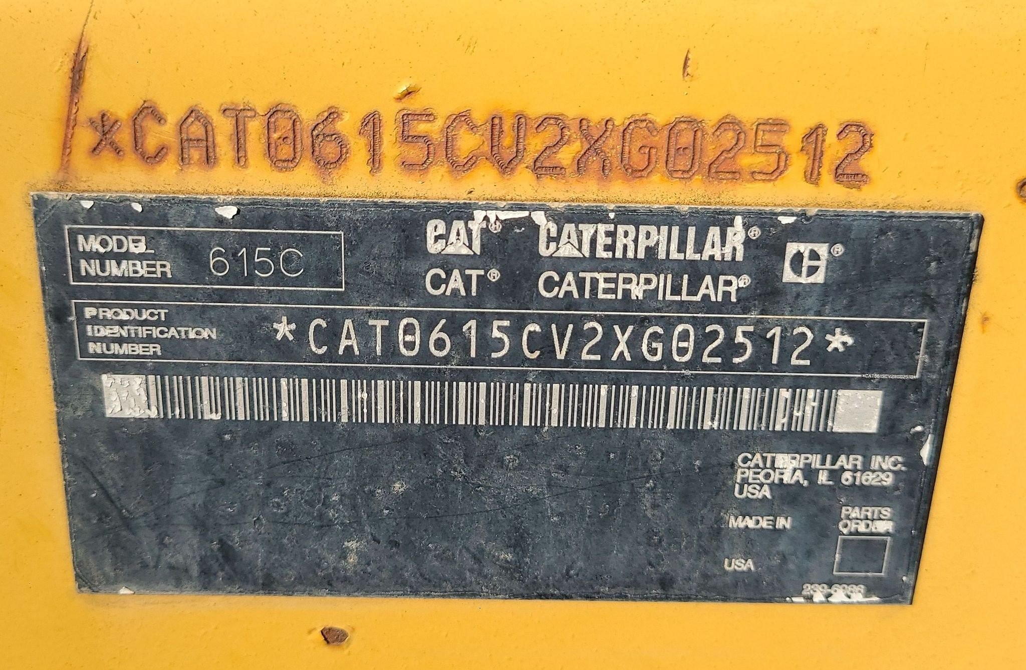gallery 2006 Caterpillar 615C Series II elevating scraper