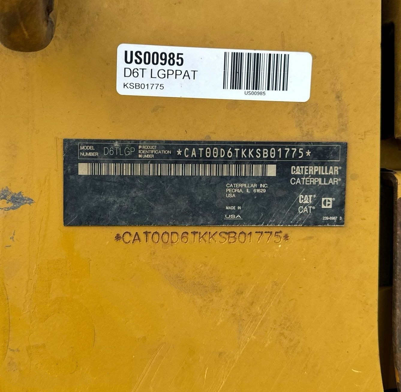 gallery 2014 Caterpillar D6T LGP dozer