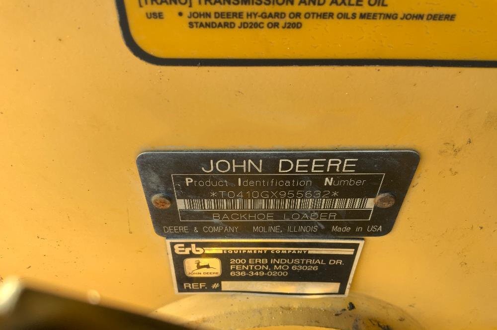 gallery 2006 John Deere 410G 4x4 Loader Backhoe WExtendahoe