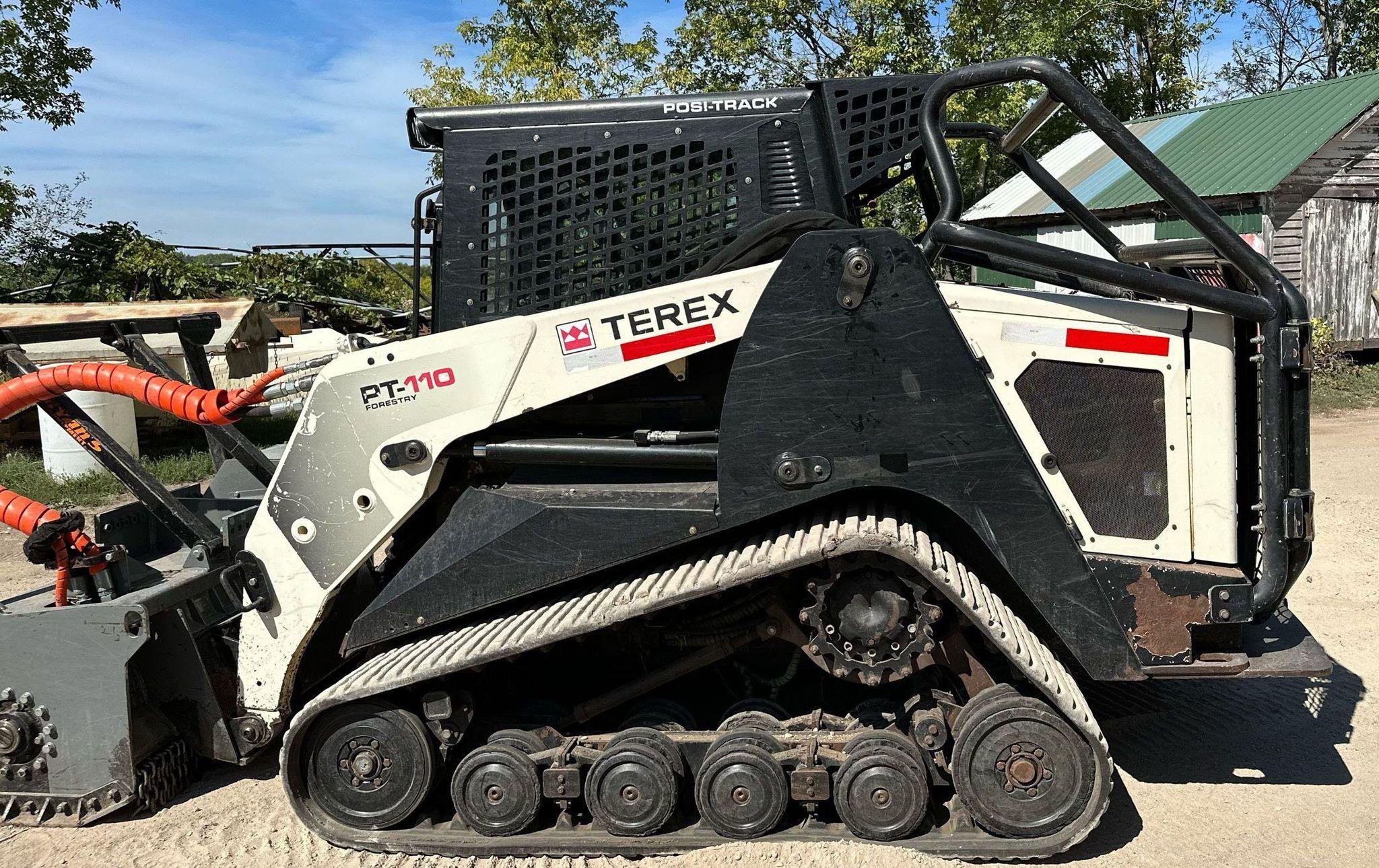 gallery 2015 Terex PT-110 tracked skid steer loader