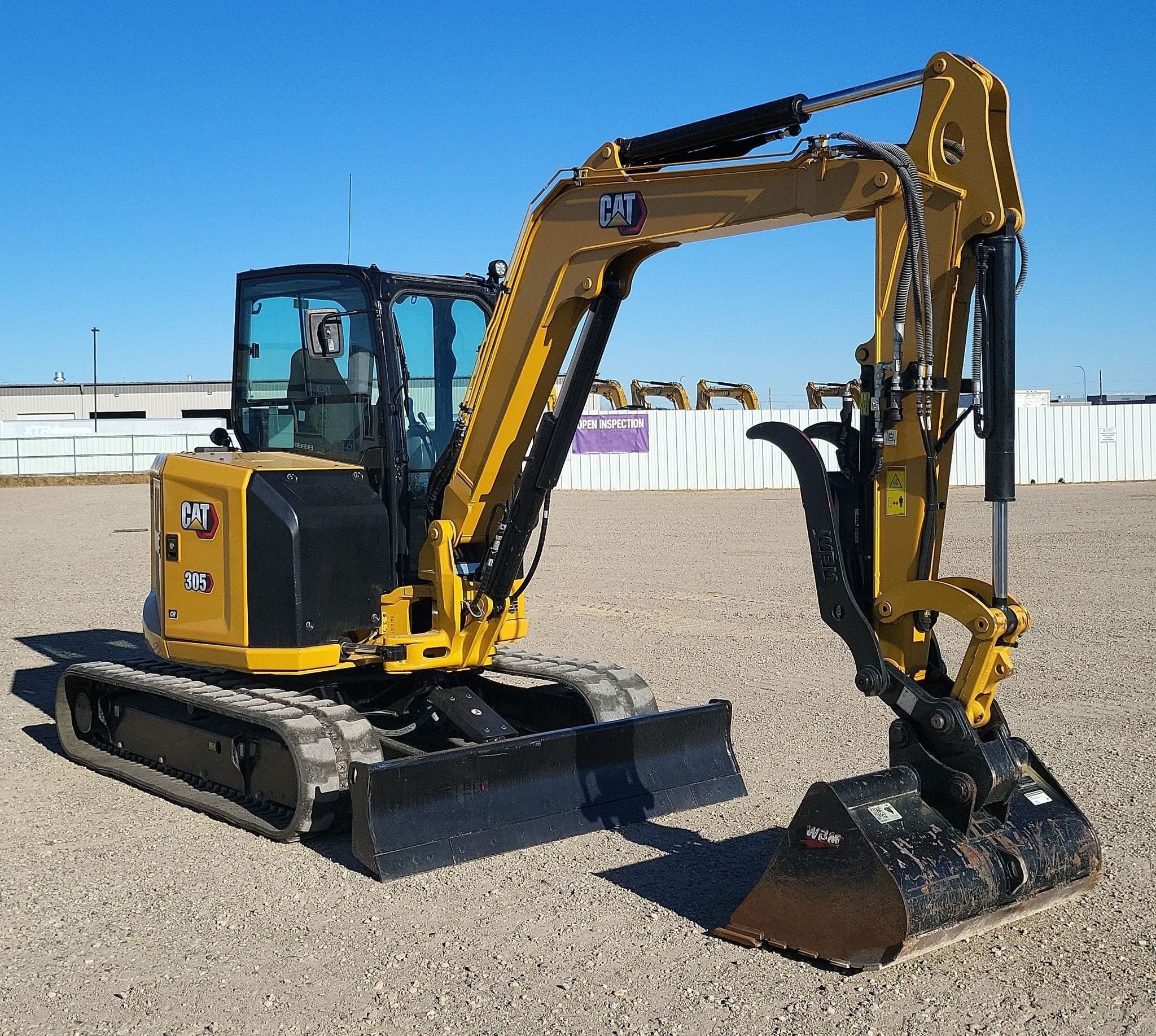 gallery 2023 Caterpillar 305CR mini excavator