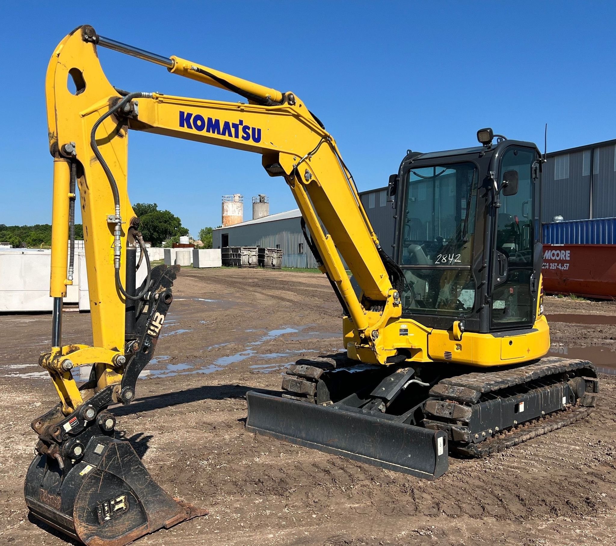 gallery 2022 Komatsu PC55MR-5 mini excavator