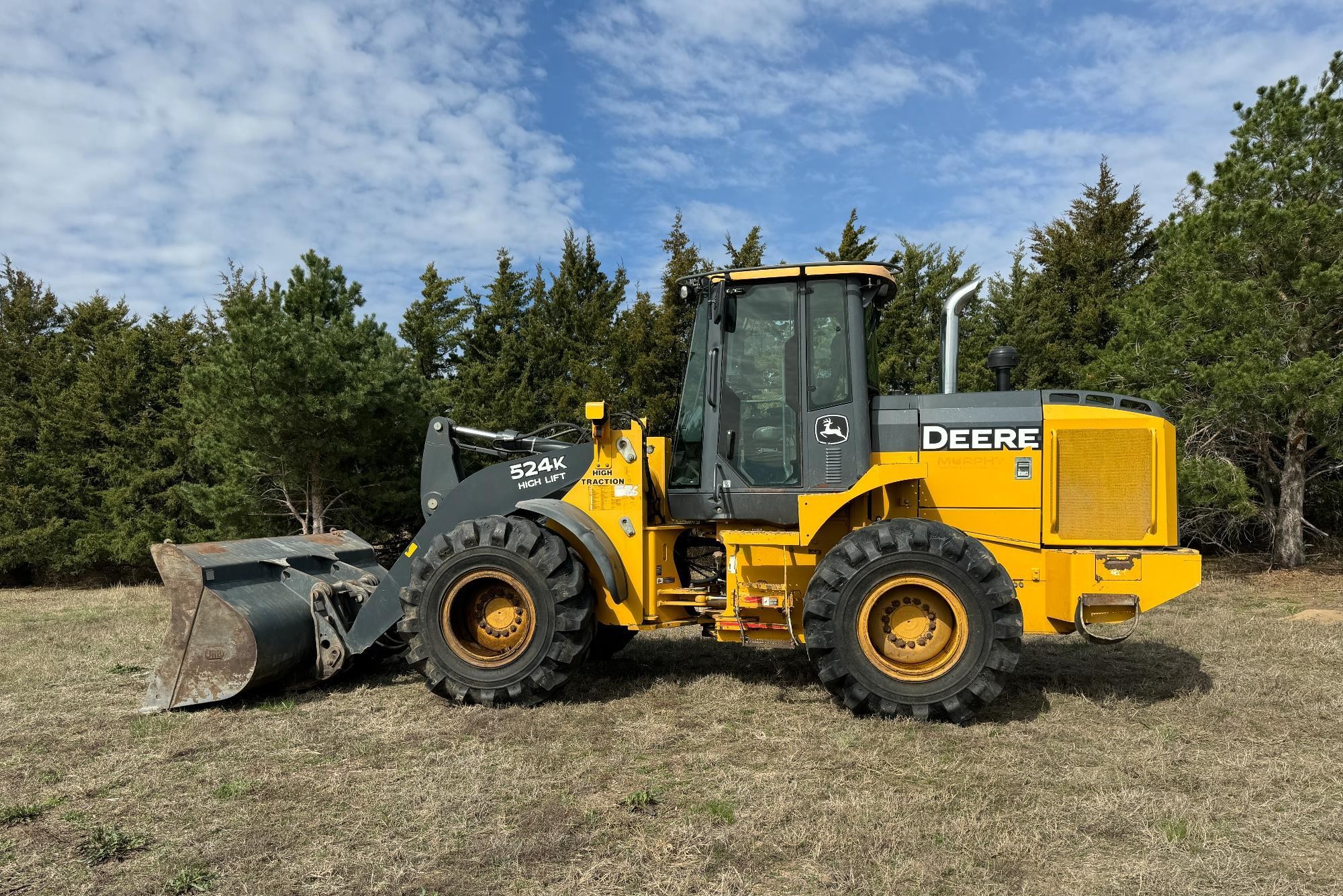 gallery 2013 John Deere 524K High Lift Wheel Loader,