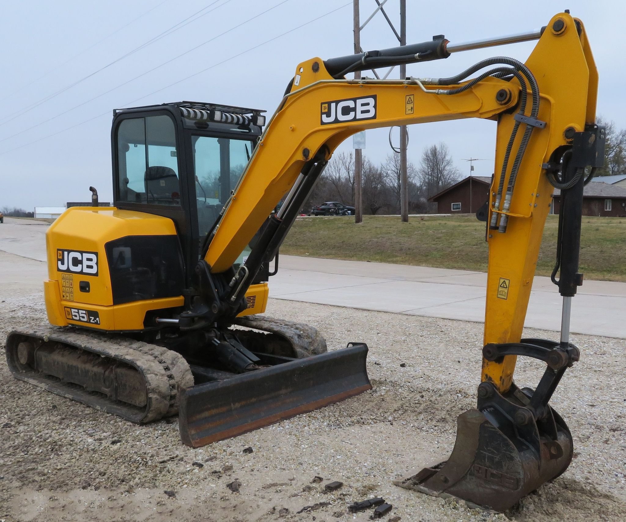 gallery 2016 JCB 55Z-1 mini excavator