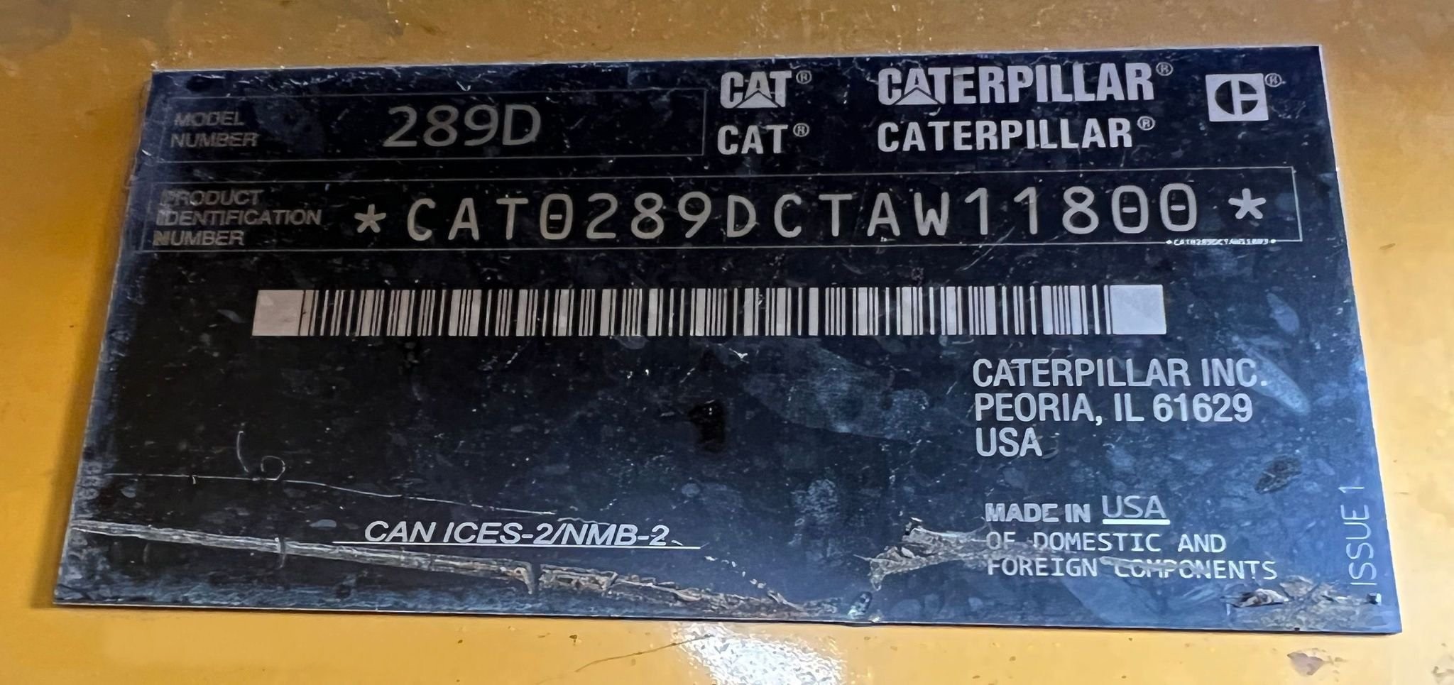 gallery 2019 Caterpillar 289D tracked skid steer loader