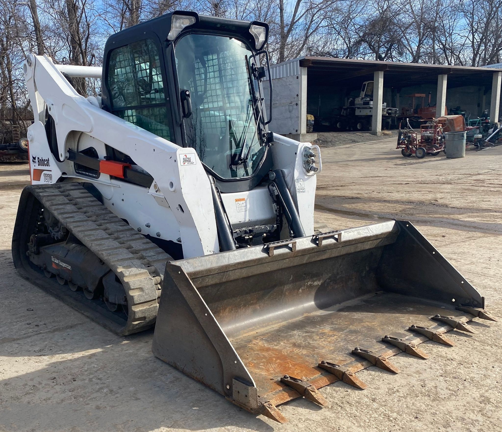 gallery 2019 Bobcat T870 tracked skid steer loader