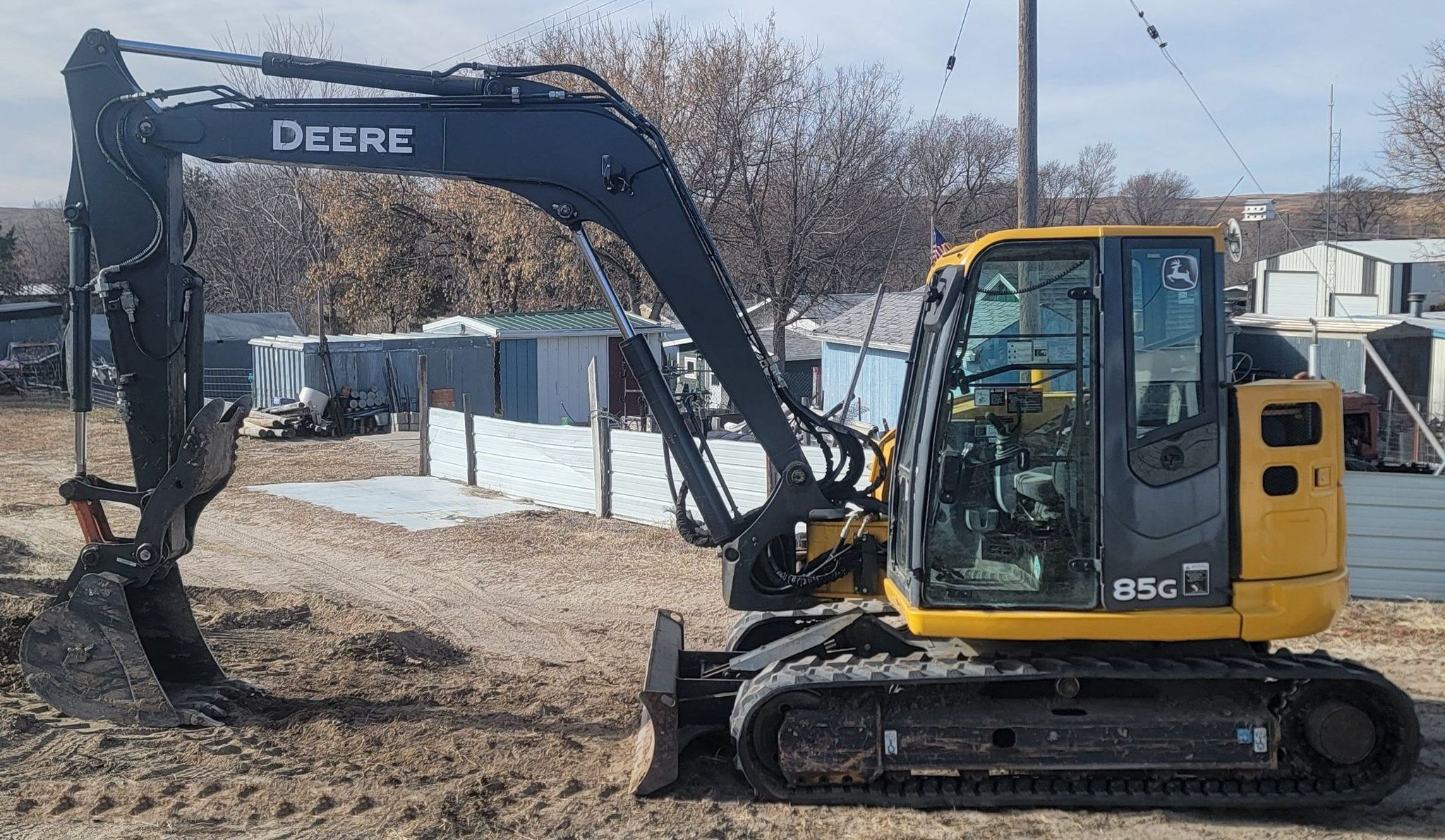 gallery 2014 John Deere 85G mini excavator