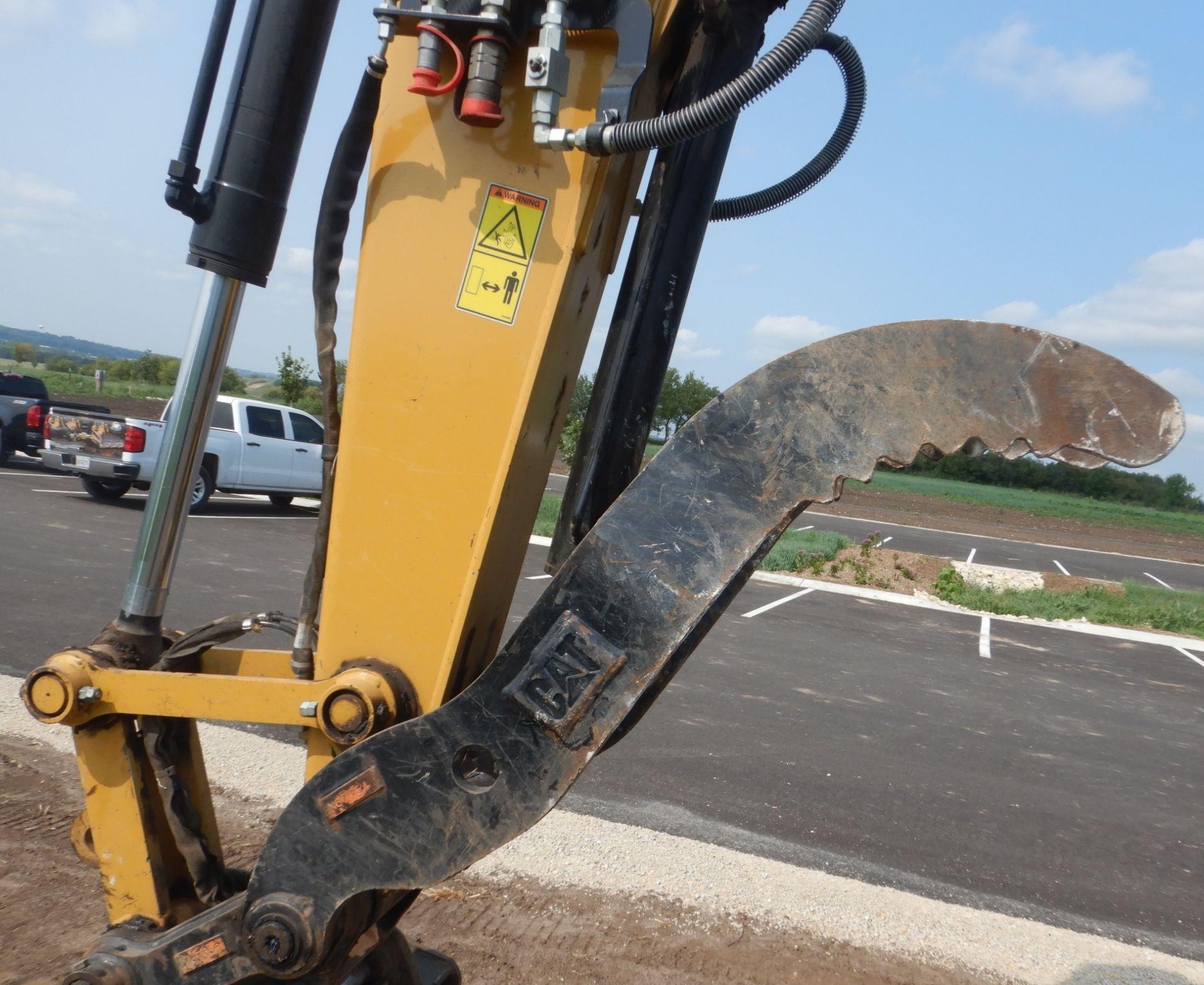 gallery 2018 Caterpillar 308E2 CRH2R mini excavator