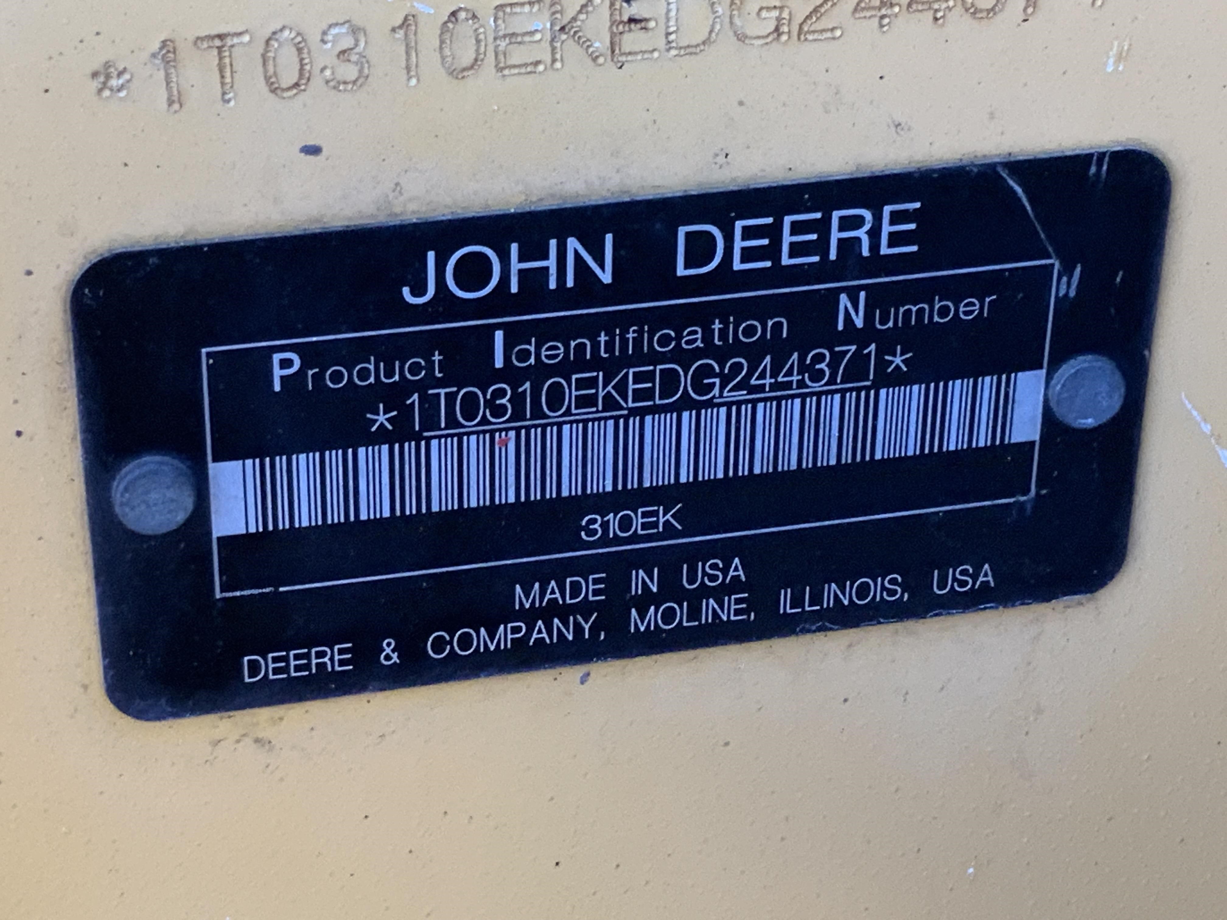 gallery 2013 John Deere 310K EP 4x4 Loader Backhoe