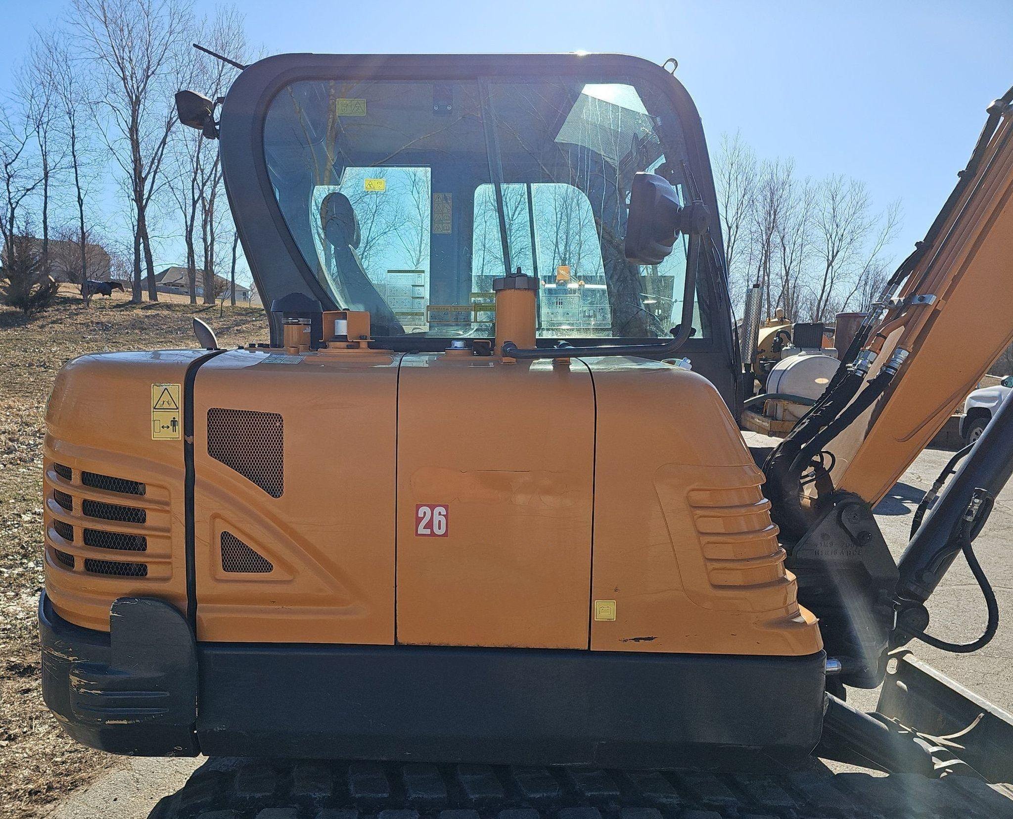 gallery 2021 Case CX57C mini excavator