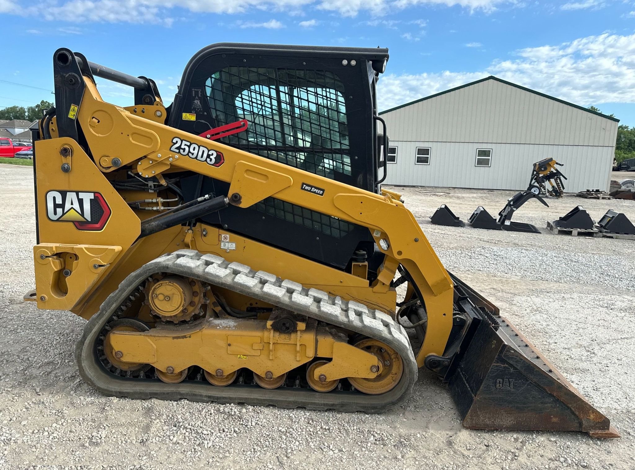 gallery 2019 Caterpillar 259D3 tracked skid steer loader