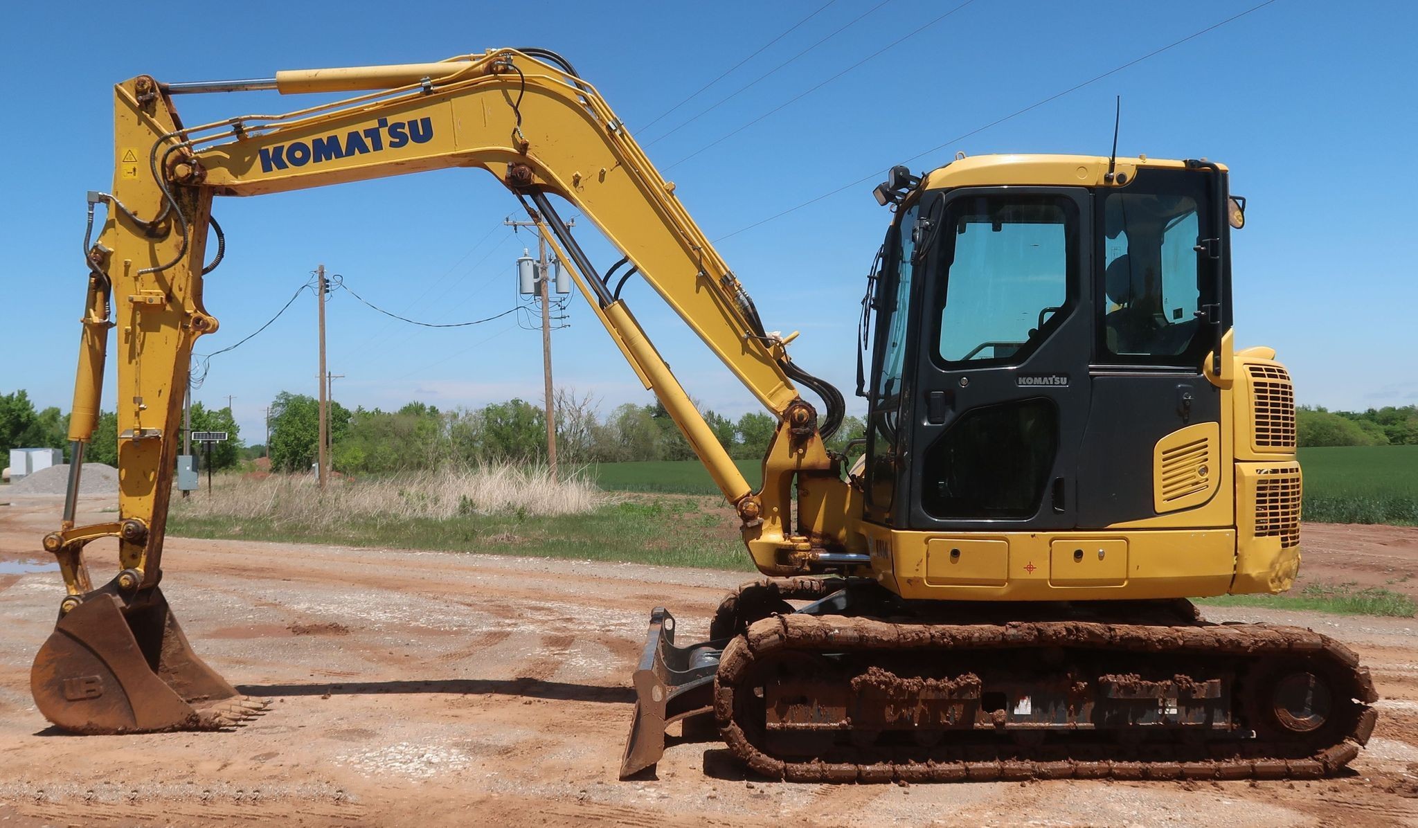 gallery 2018 Komatsu PC88MR-10  mini excavator