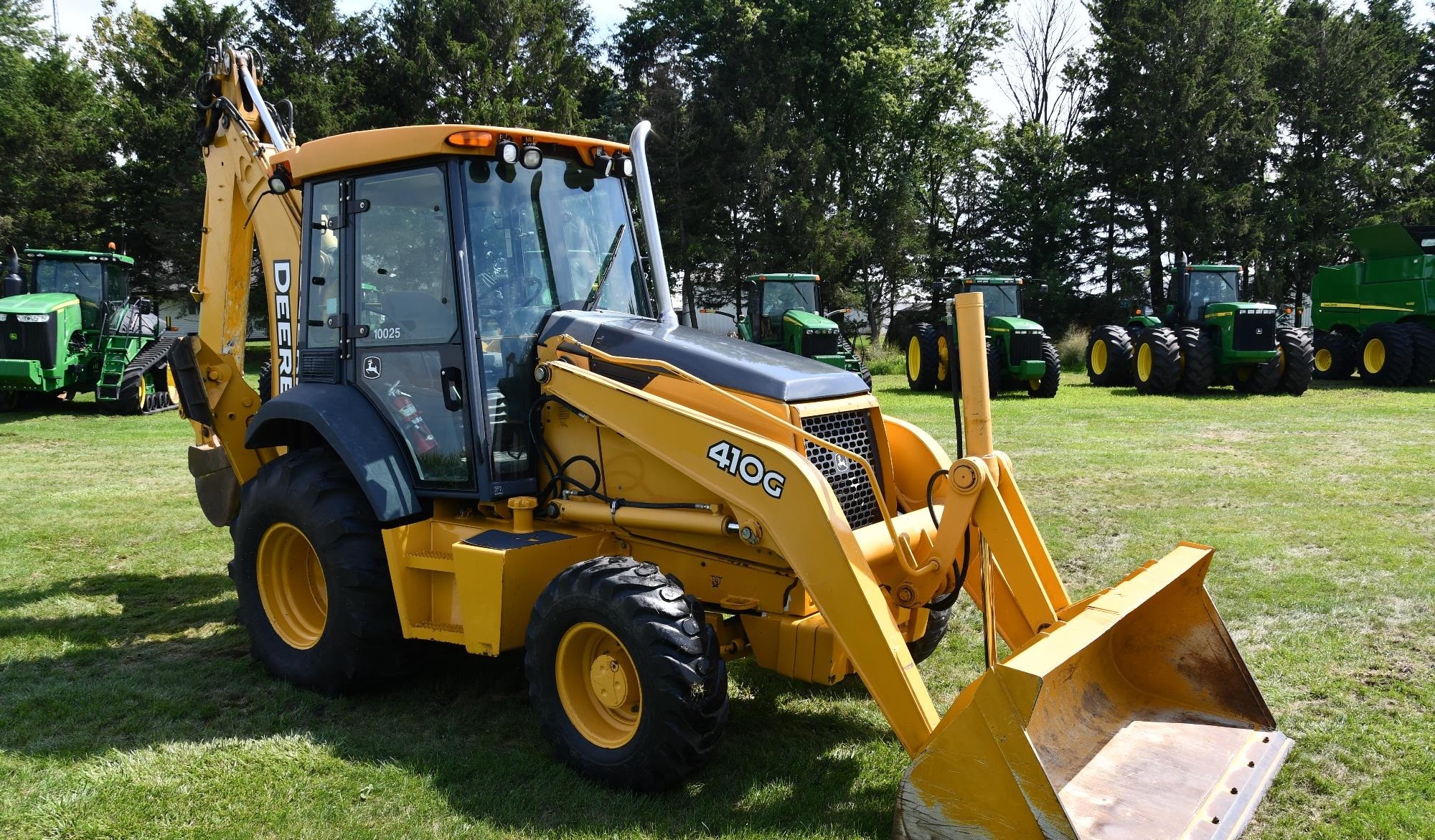 gallery 2007 John Deere 410G 4x4 Loader Backhoe W/Extendahoe