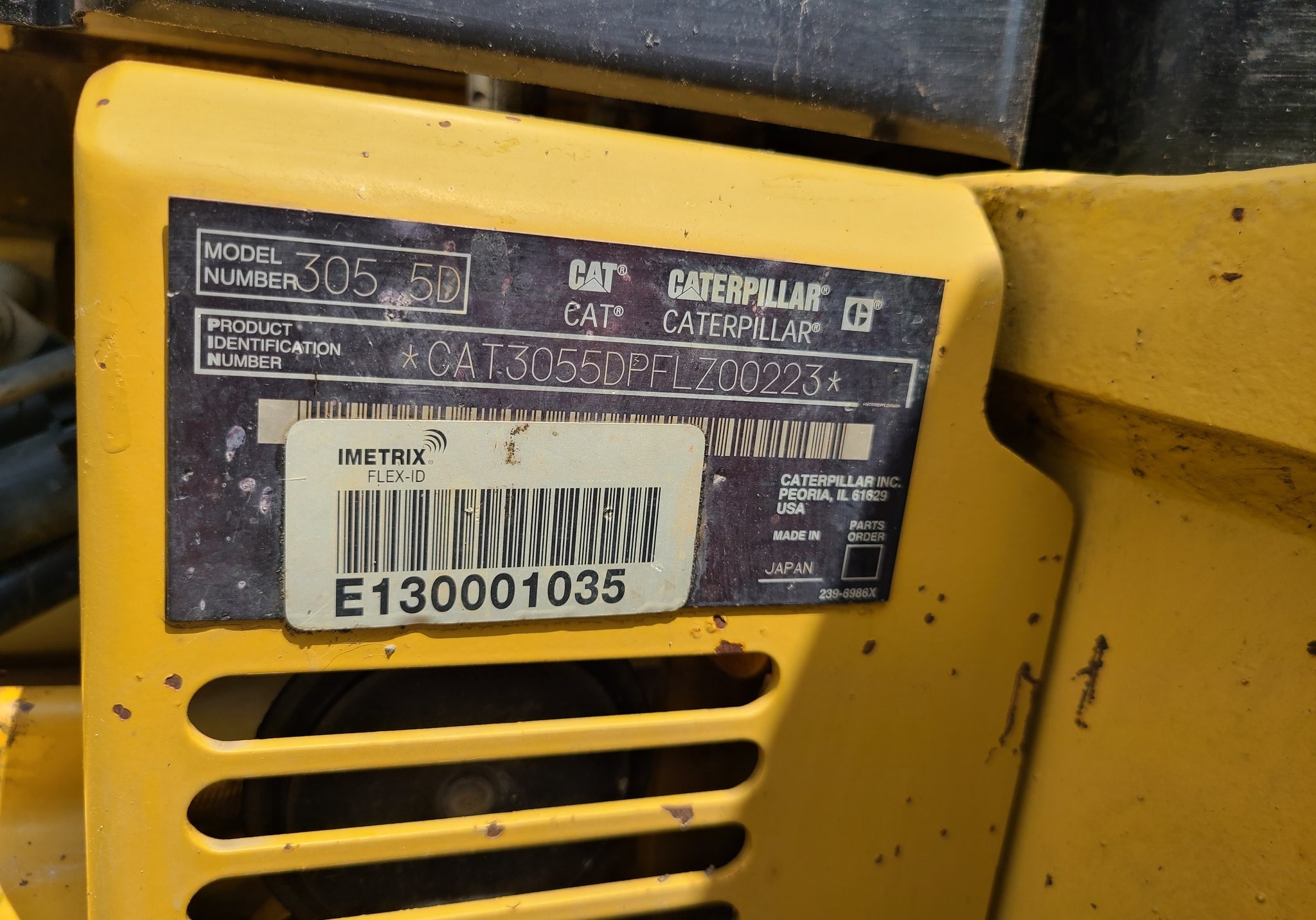 gallery 2011 Caterpillar 305.5D CR mini excavator