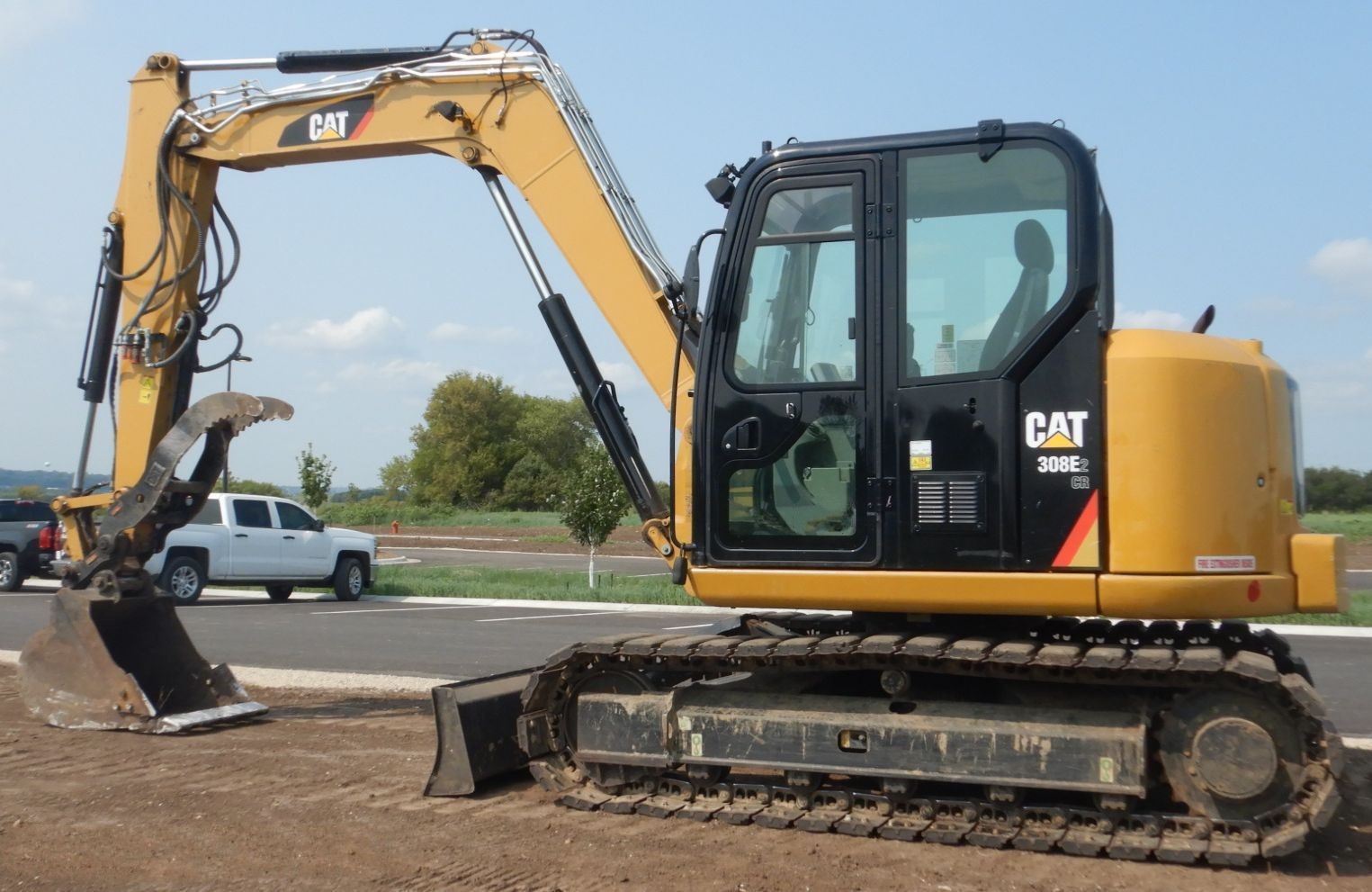 gallery 2018 Caterpillar 308E2 CRH2R mini excavator