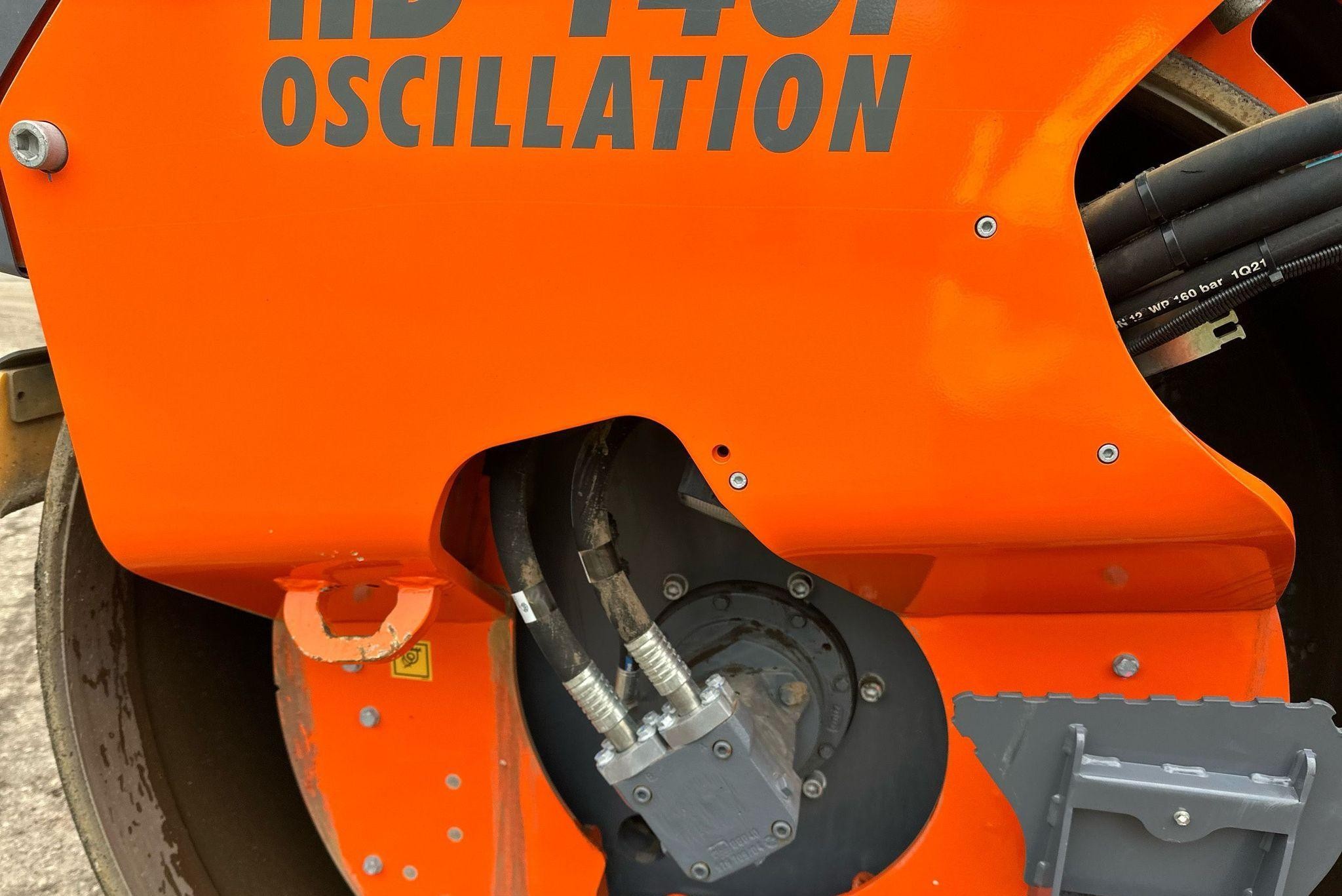gallery 2021 Hamm HD 140i double drum vibratory roller