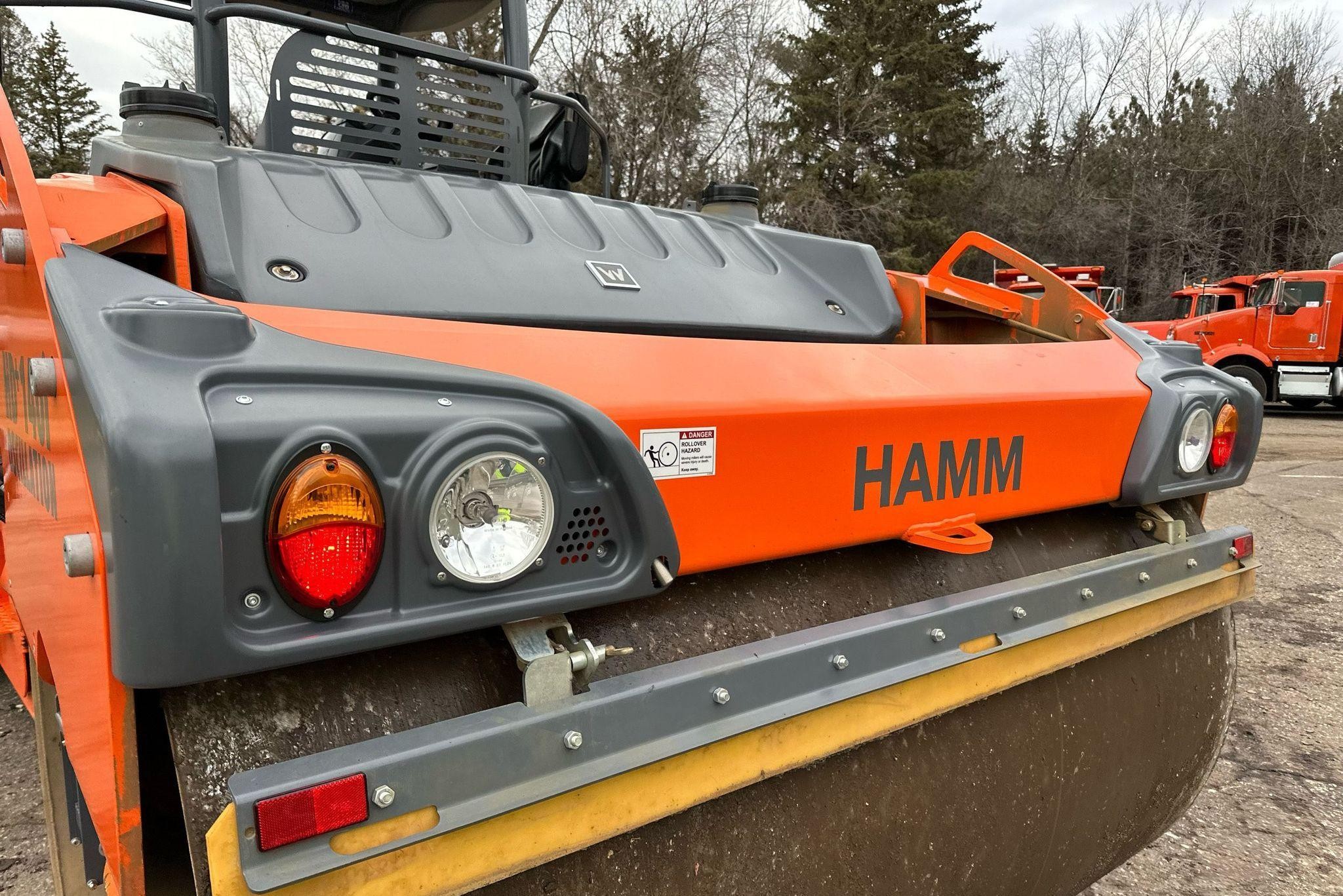 gallery 2021 Hamm HD 140i double drum vibratory roller