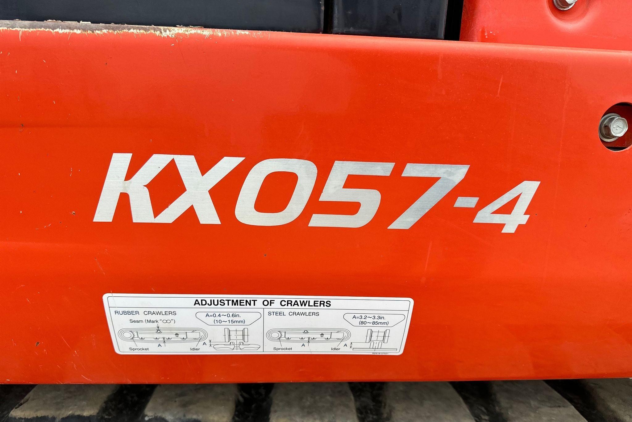 gallery 2018 Kubota KX057-4 mini excavator