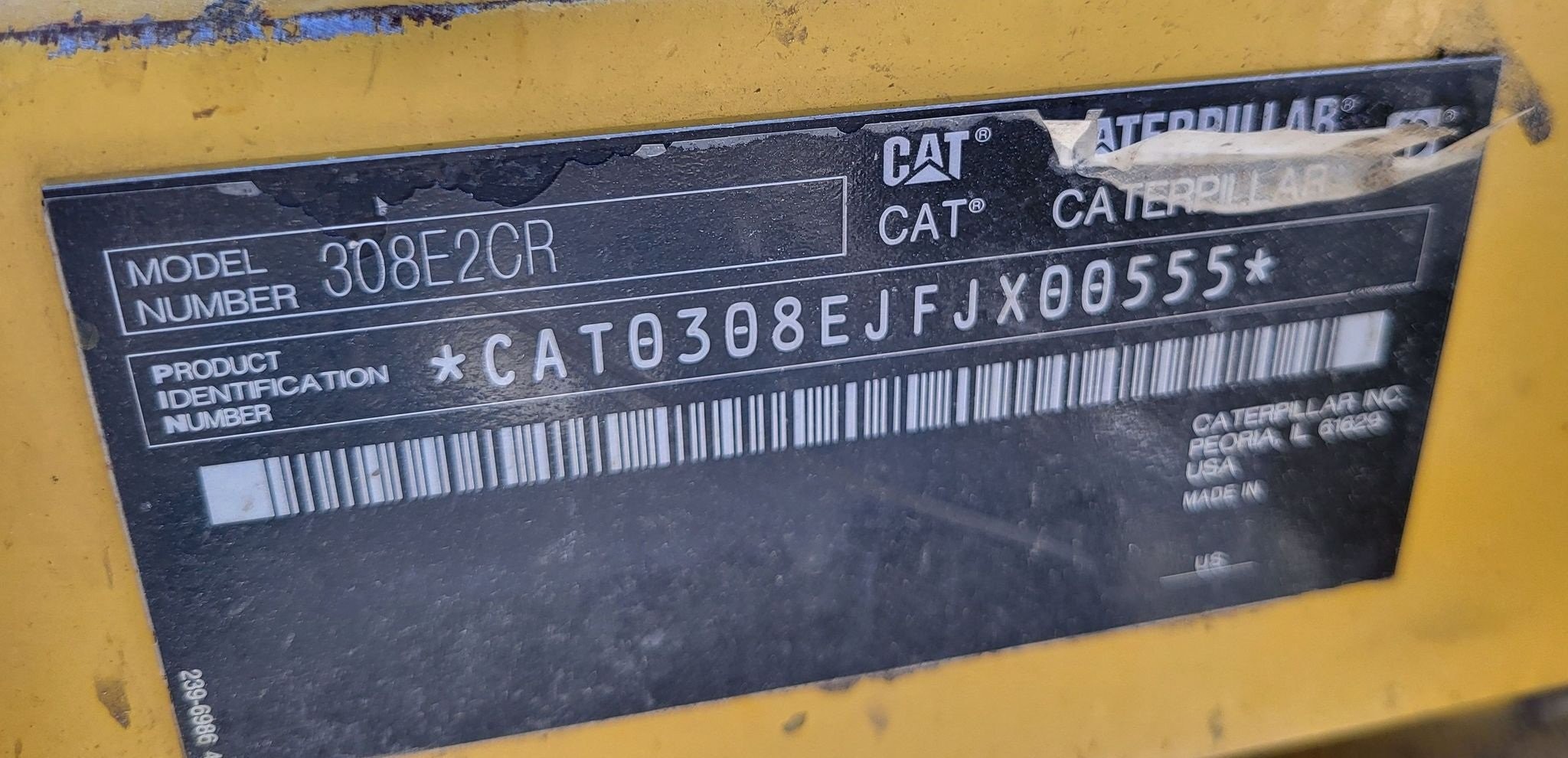 gallery 2014 Caterpillar 308E2 CR mini excavator