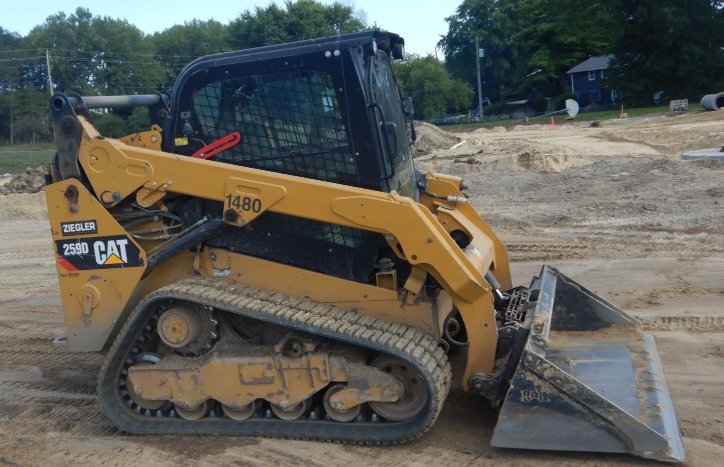gallery 2018 Caterpillar 259D  tracked skid steer loader 55k