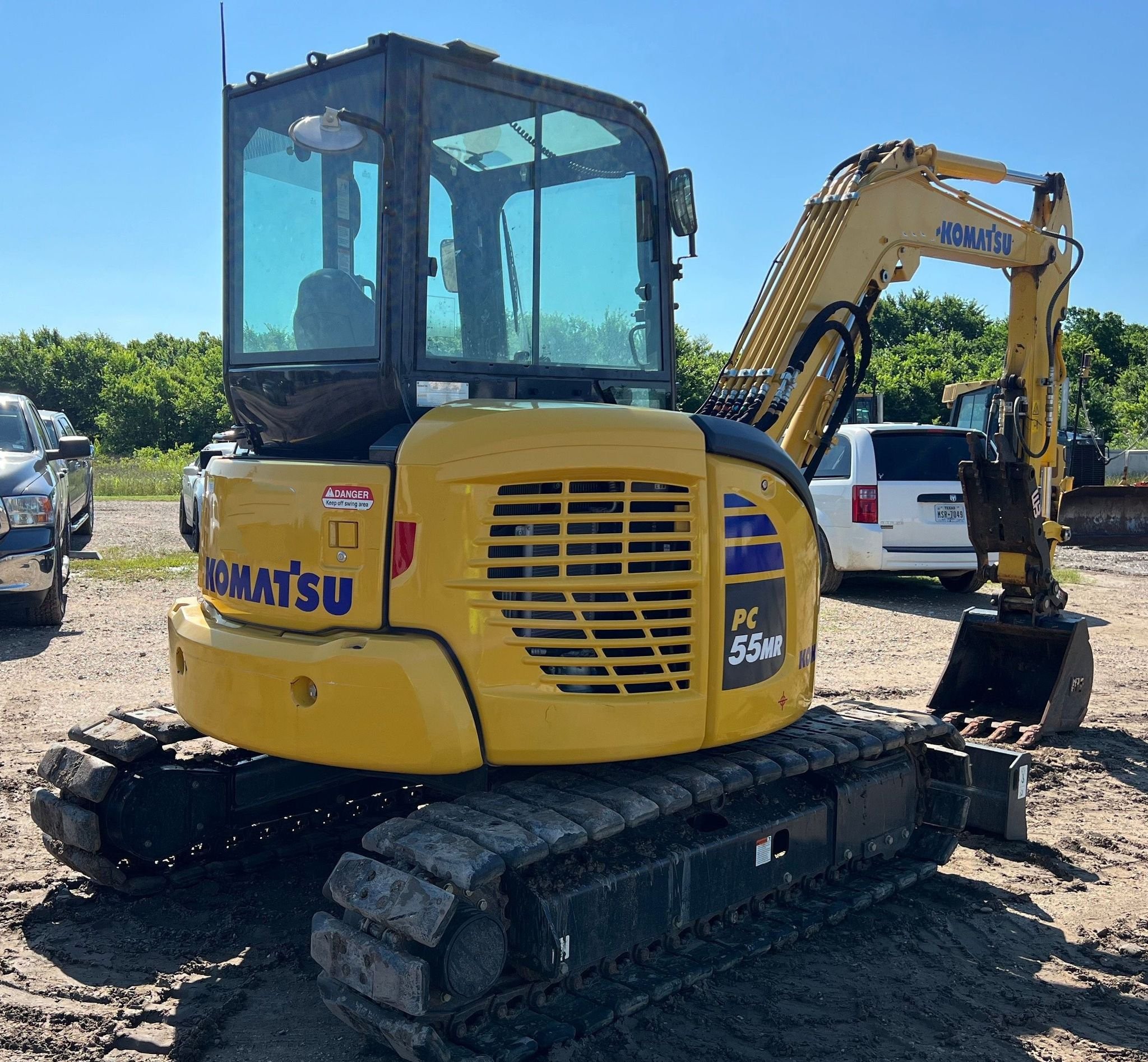 gallery 2022 Komatsu PC55MR-5 mini excavator