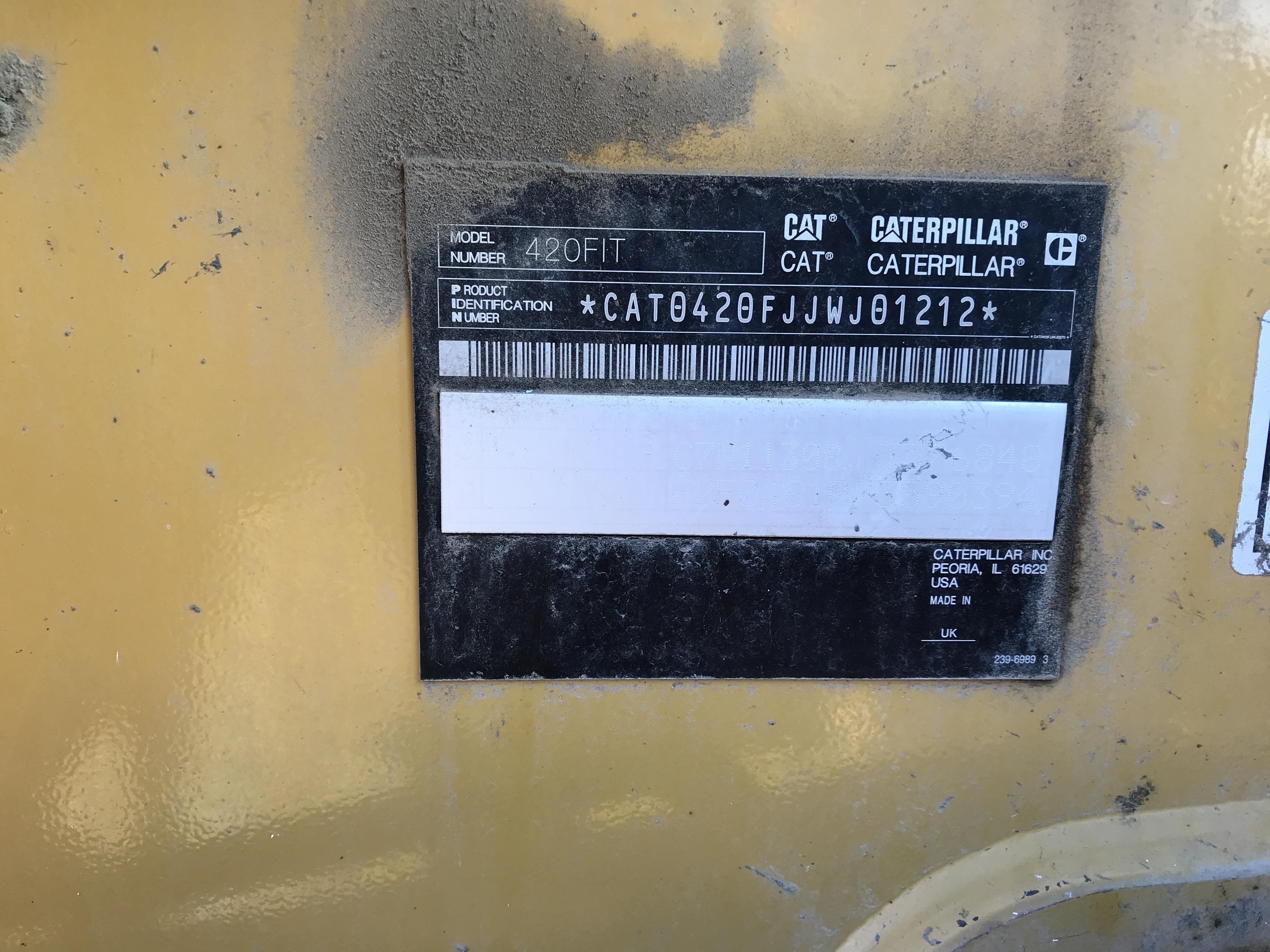 gallery 2013 Caterpillar 420F IT 4x4 Loader Backhoe